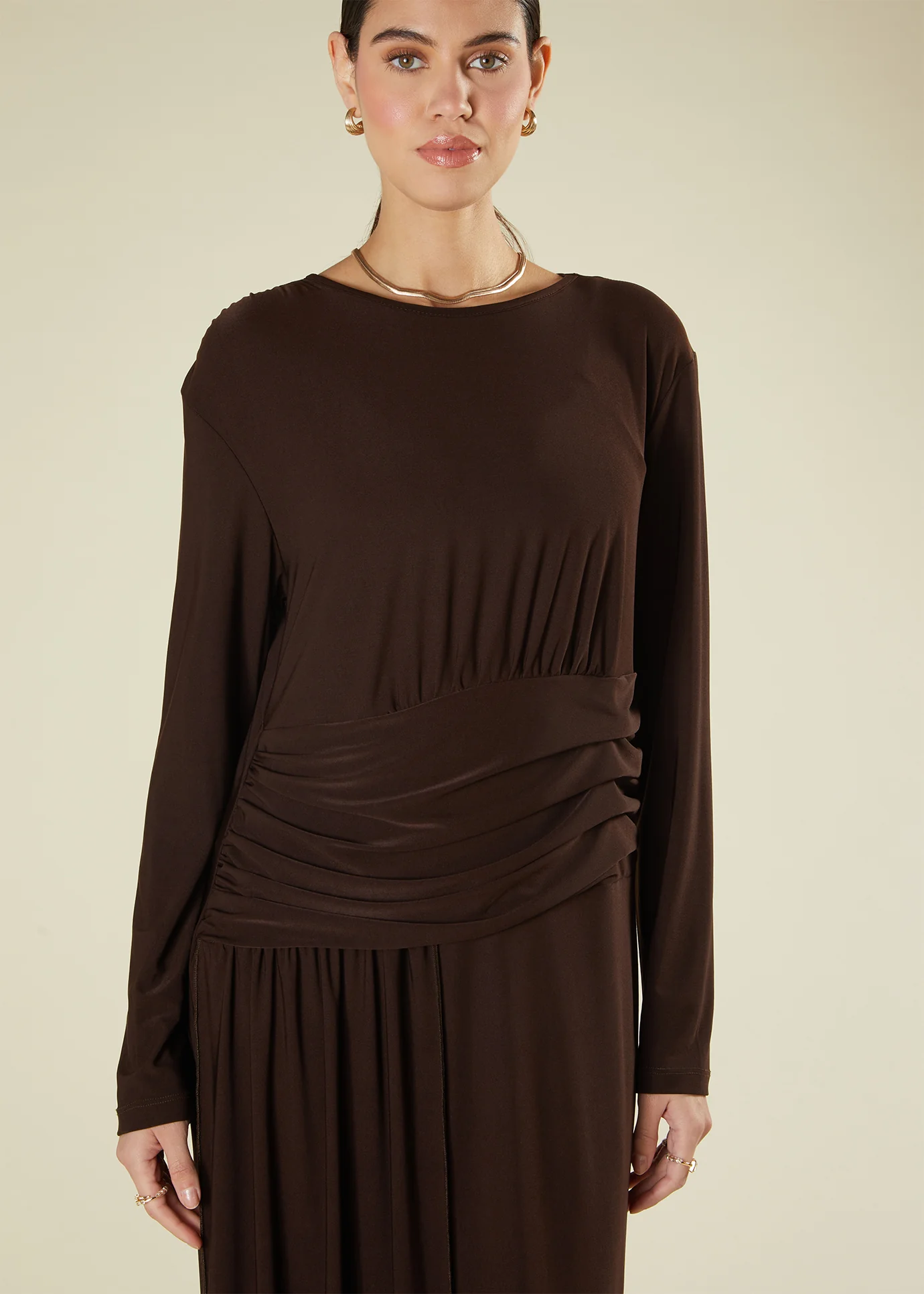Alaia Maxi Brown - Image 4
