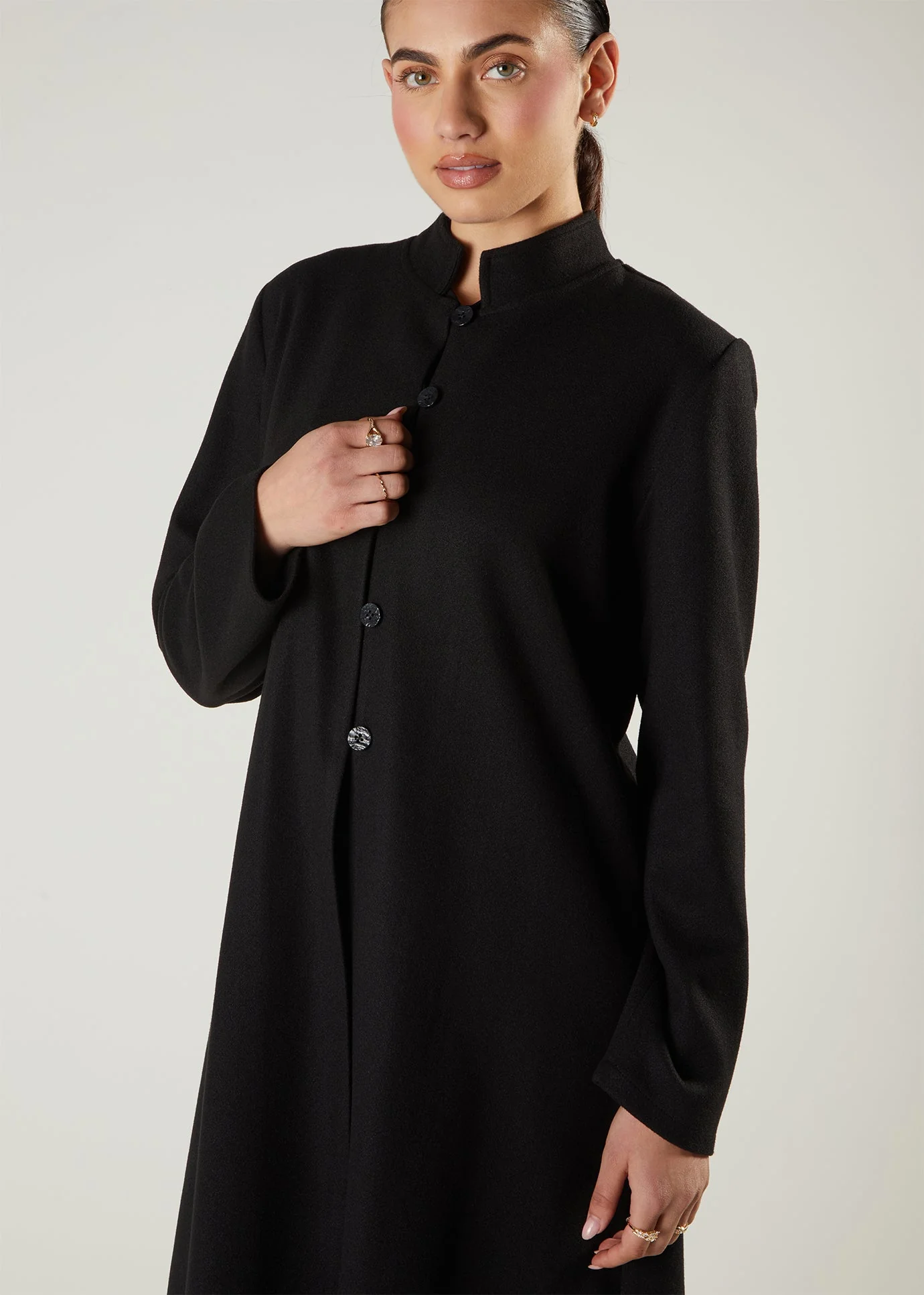 Amie Coat Black - Image 4