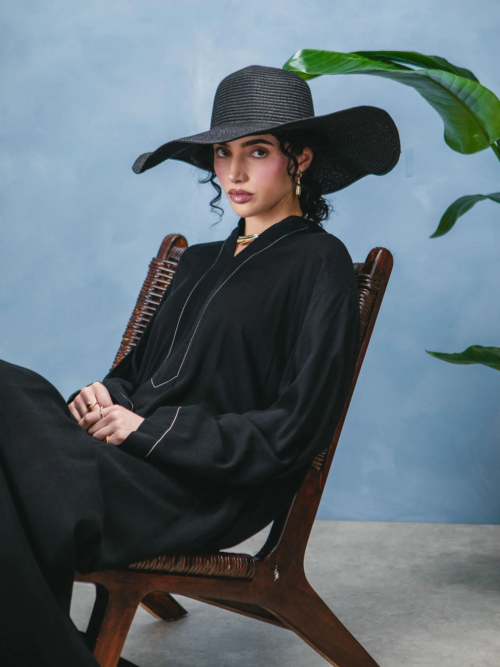 Black Boski Abaya - Image 10