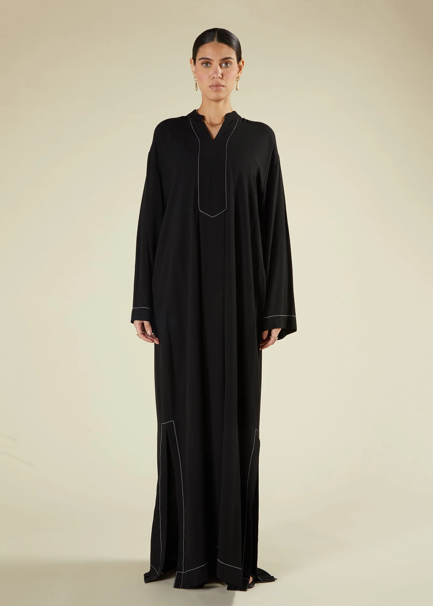 Black Boski Abaya - Image 4