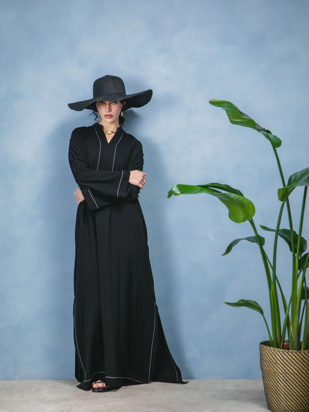 Black Boski Abaya - Image 9