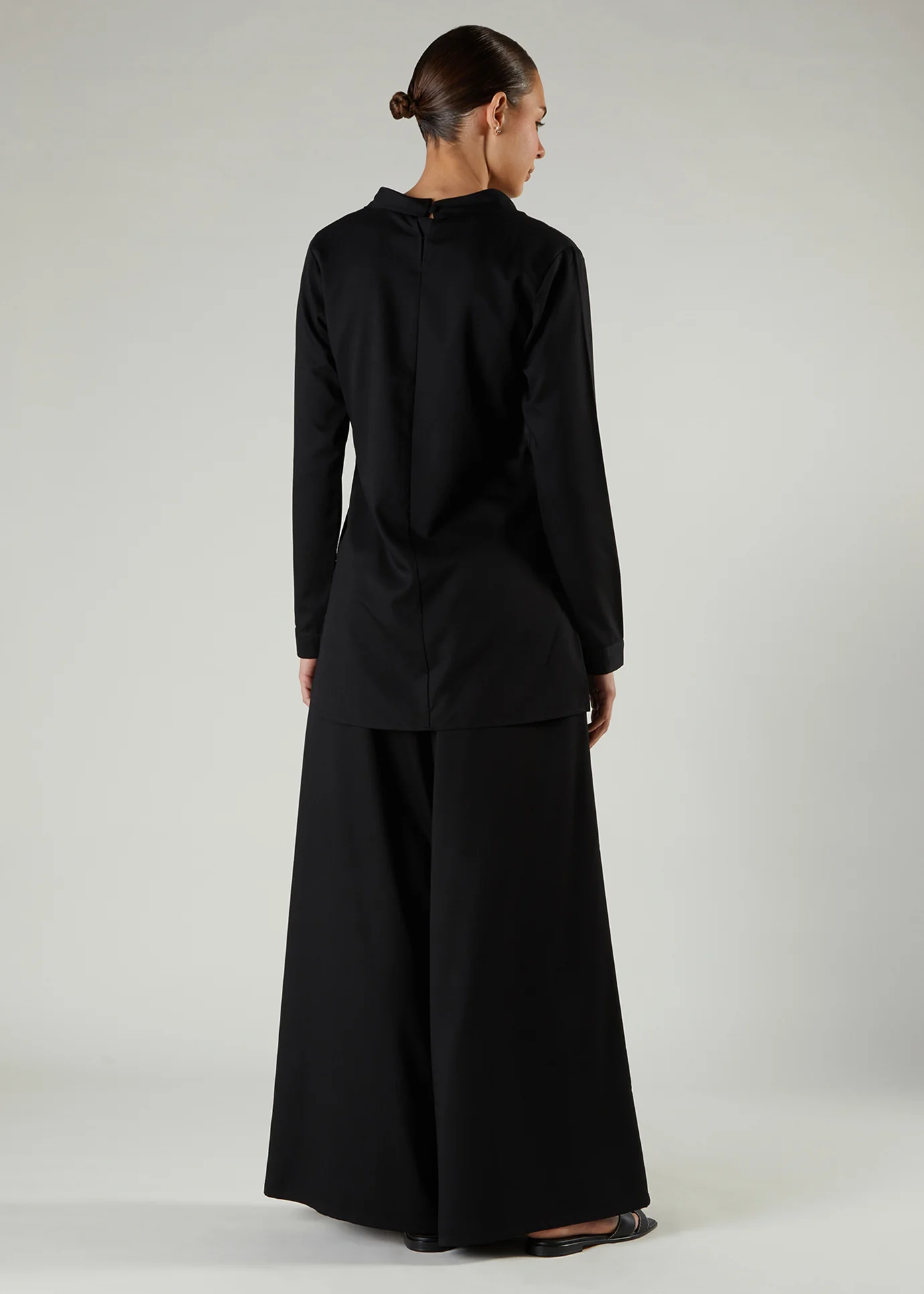 Black Twill Top - Image 3