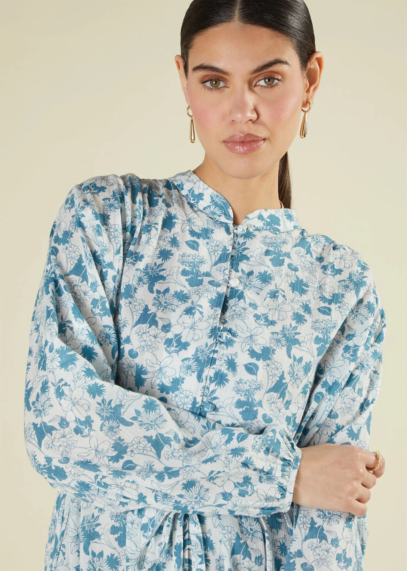 Blue Flower Maxi - Image 4