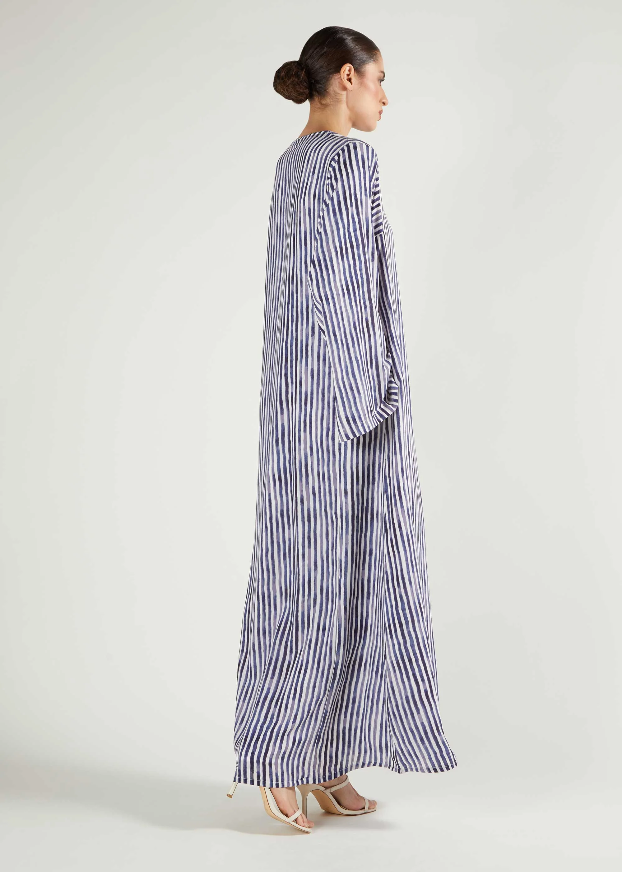 Blue Stripe Kaftan - Image 2