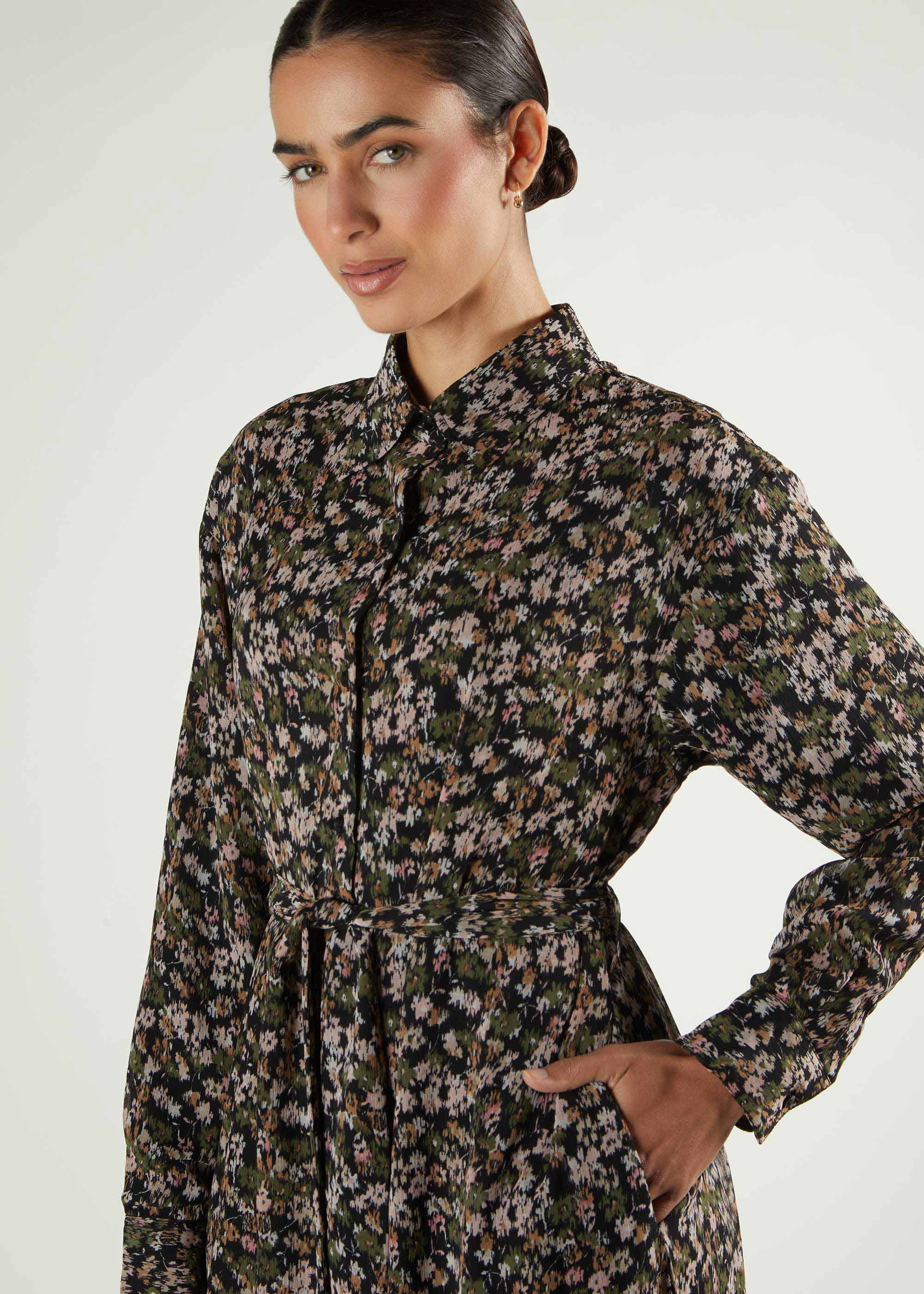 Camo Shirted Maxi - Image 4