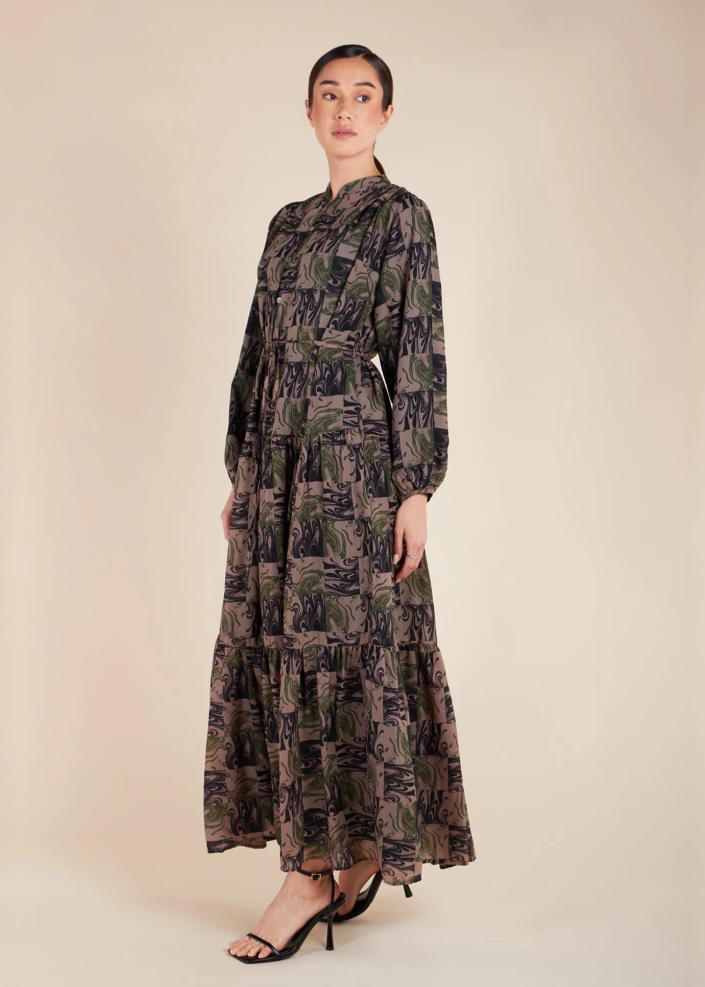 Camo Tiered Maxi - Final Sale - Image 2