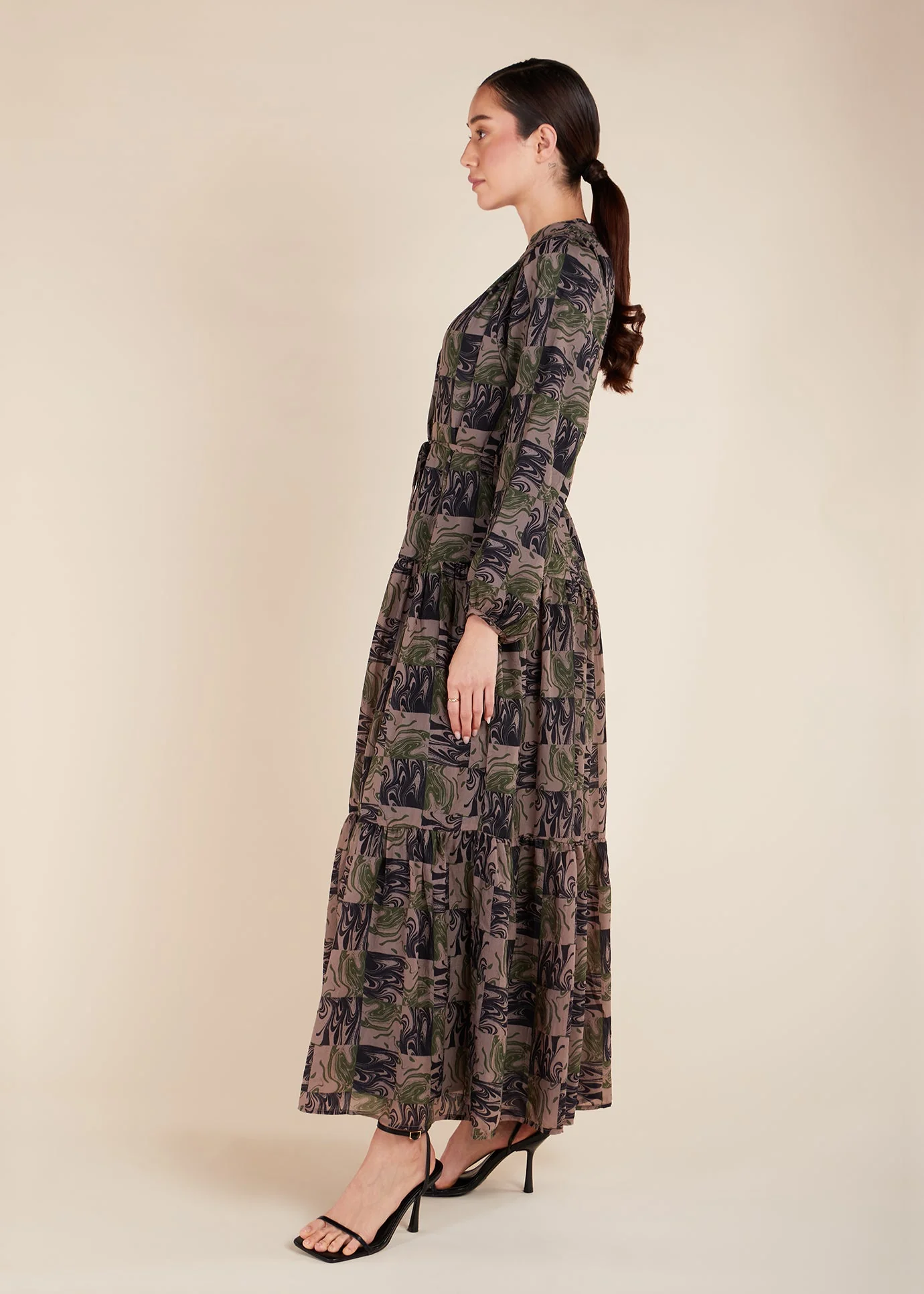 Camo Tiered Maxi - Final Sale - Image 3