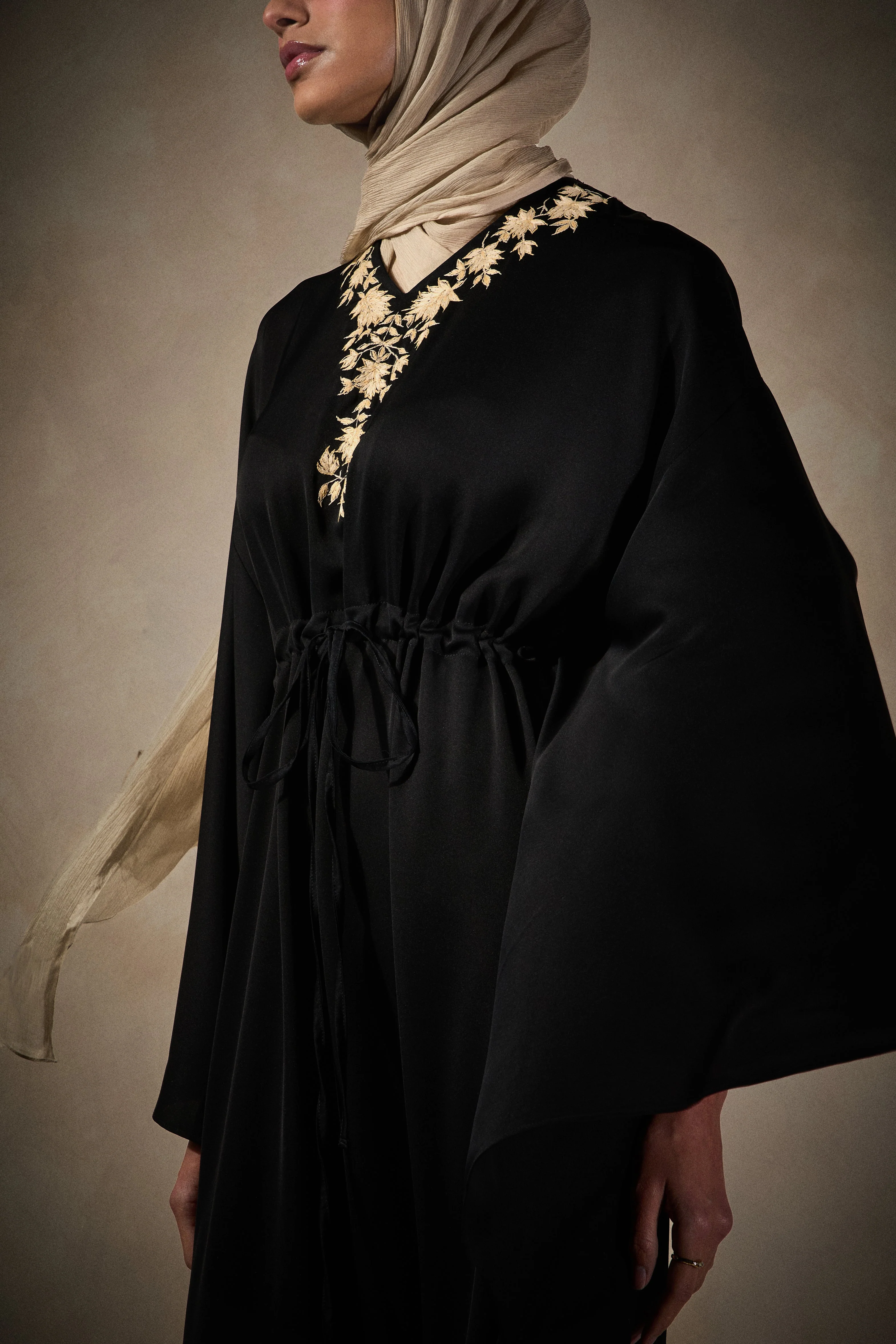 Cascade Kaftan Black - Image 3