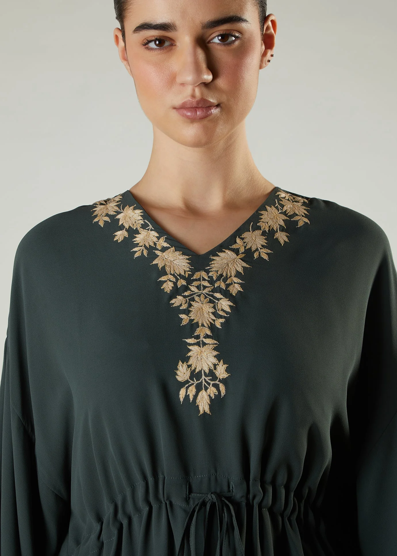 Cascade Kaftan Olive - Image 5