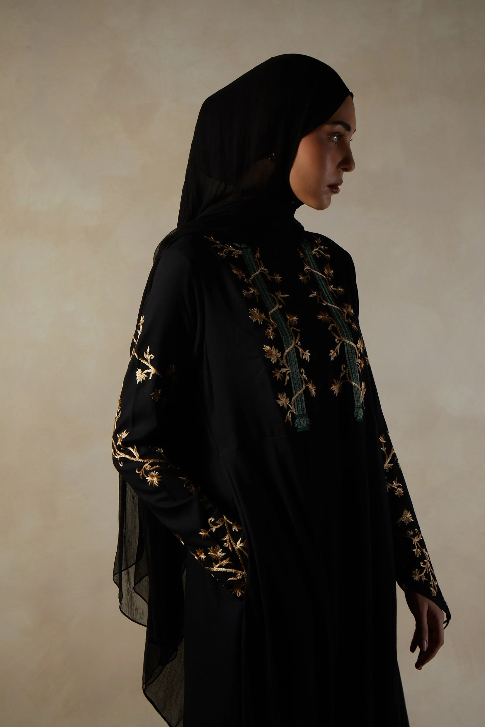 Chanini Abaya Black - Image 2