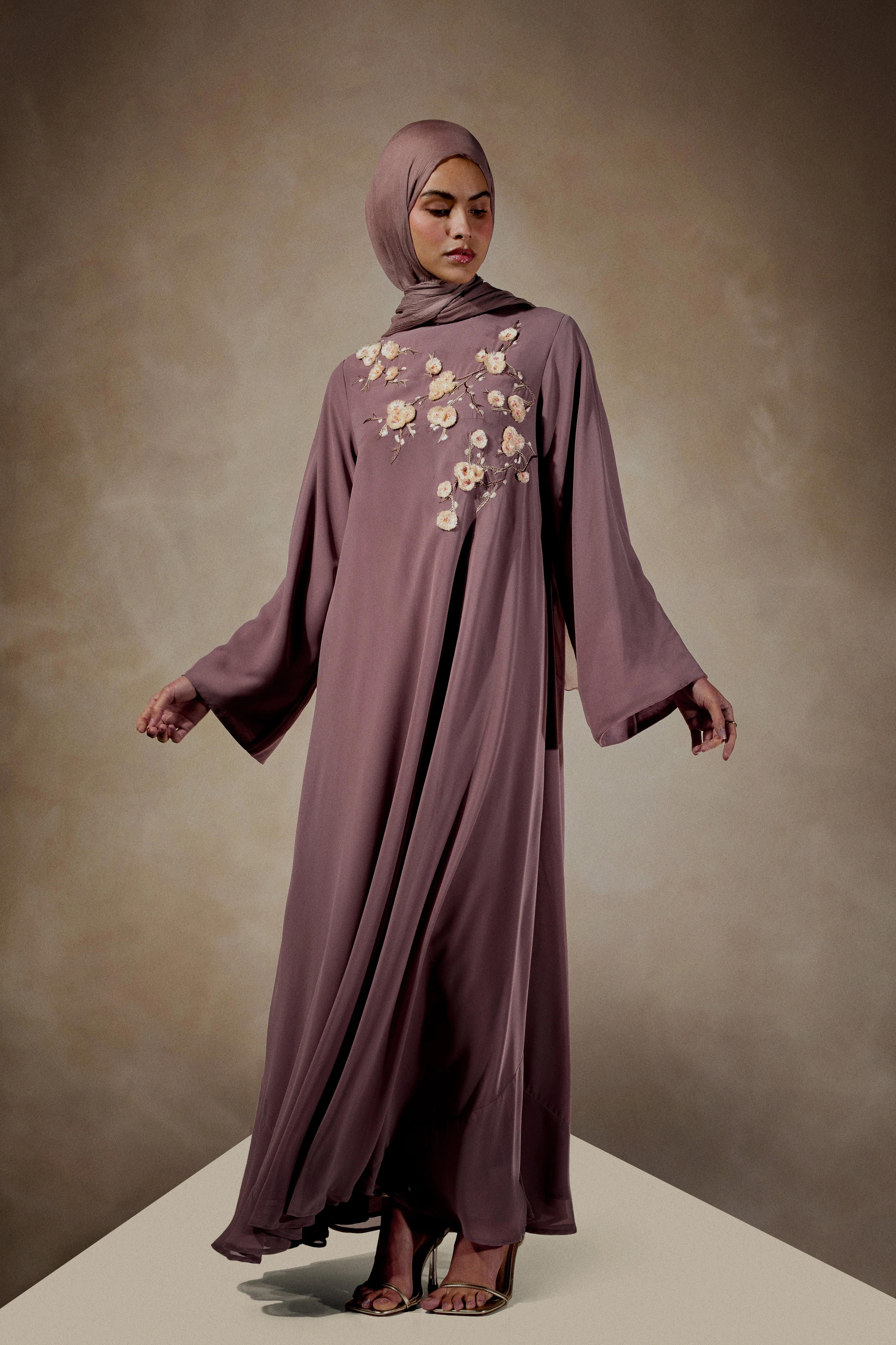 Cherry Blossom Abaya - Image 2