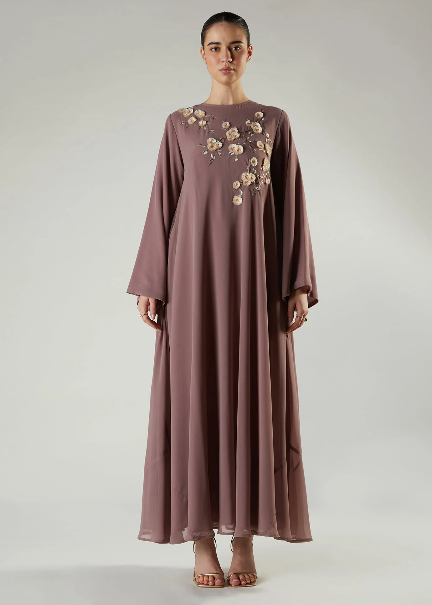 Cherry Blossom Abaya - Image 3