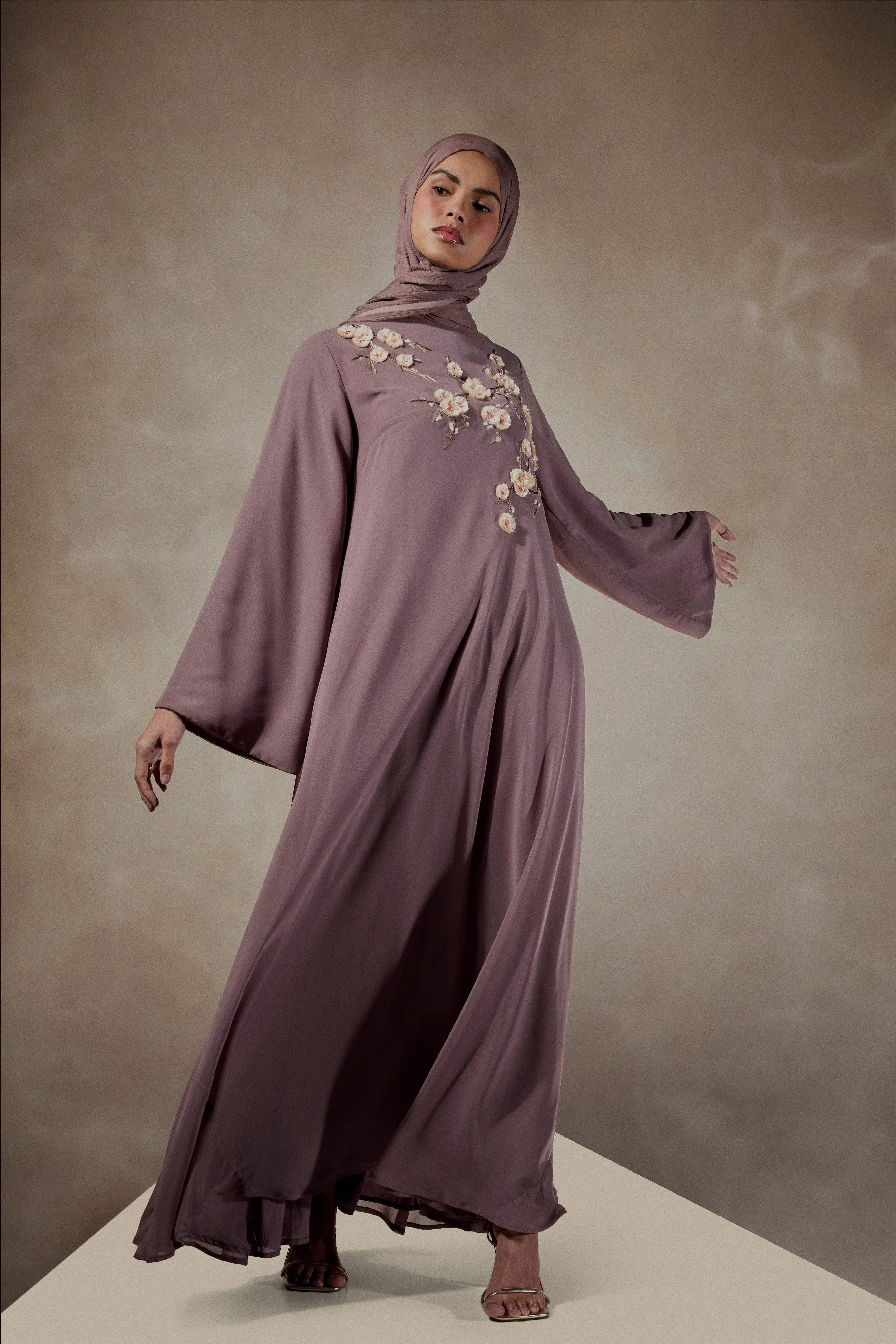 Cherry Blossom Abaya - Image 5