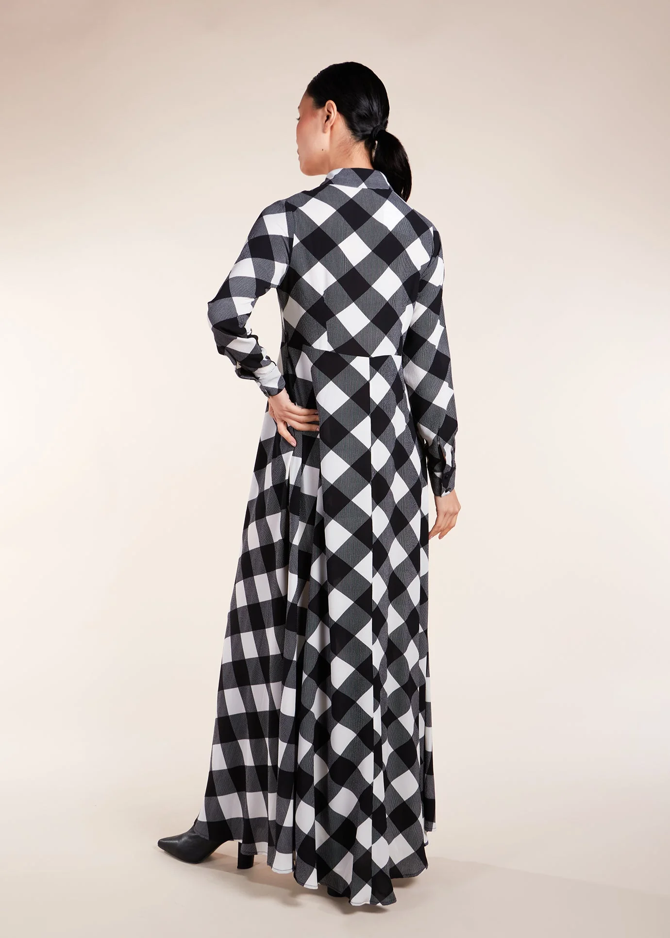 Chess Maxi Dress - Image 4
