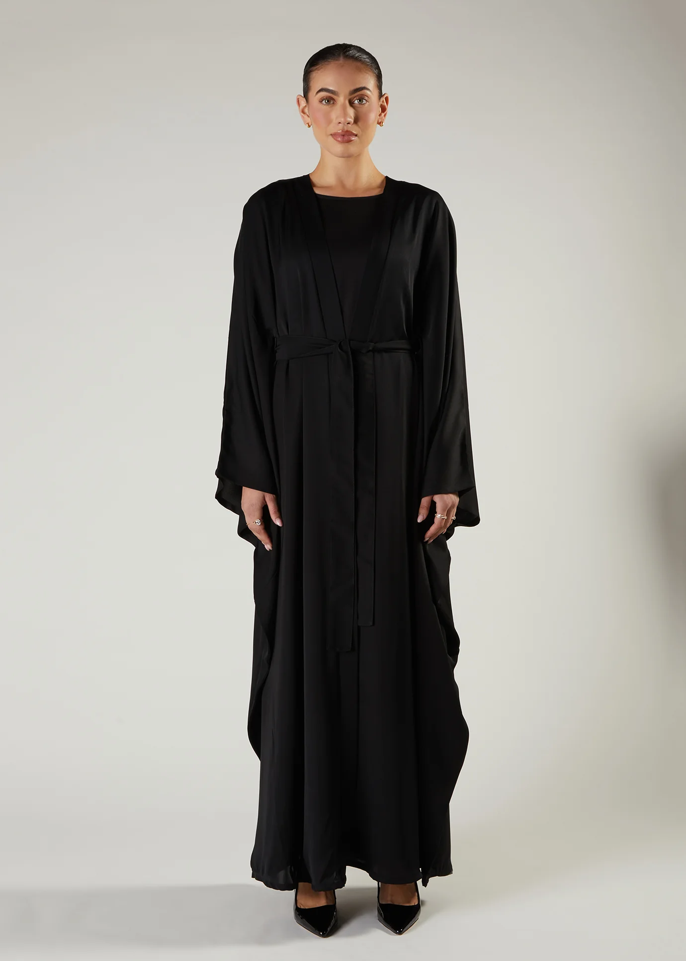 Floaty Kimono Black