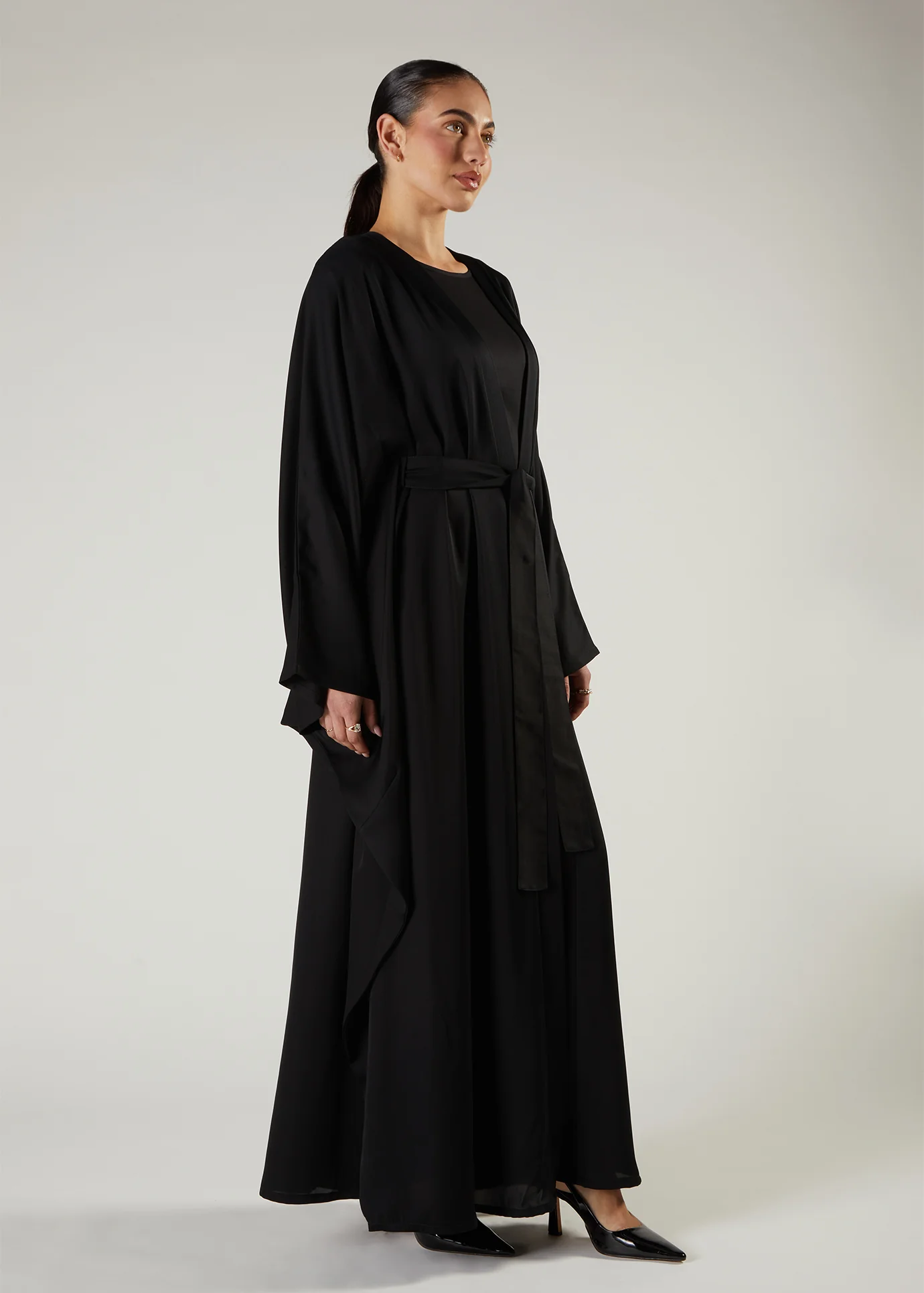 Floaty Kimono Black - Image 2