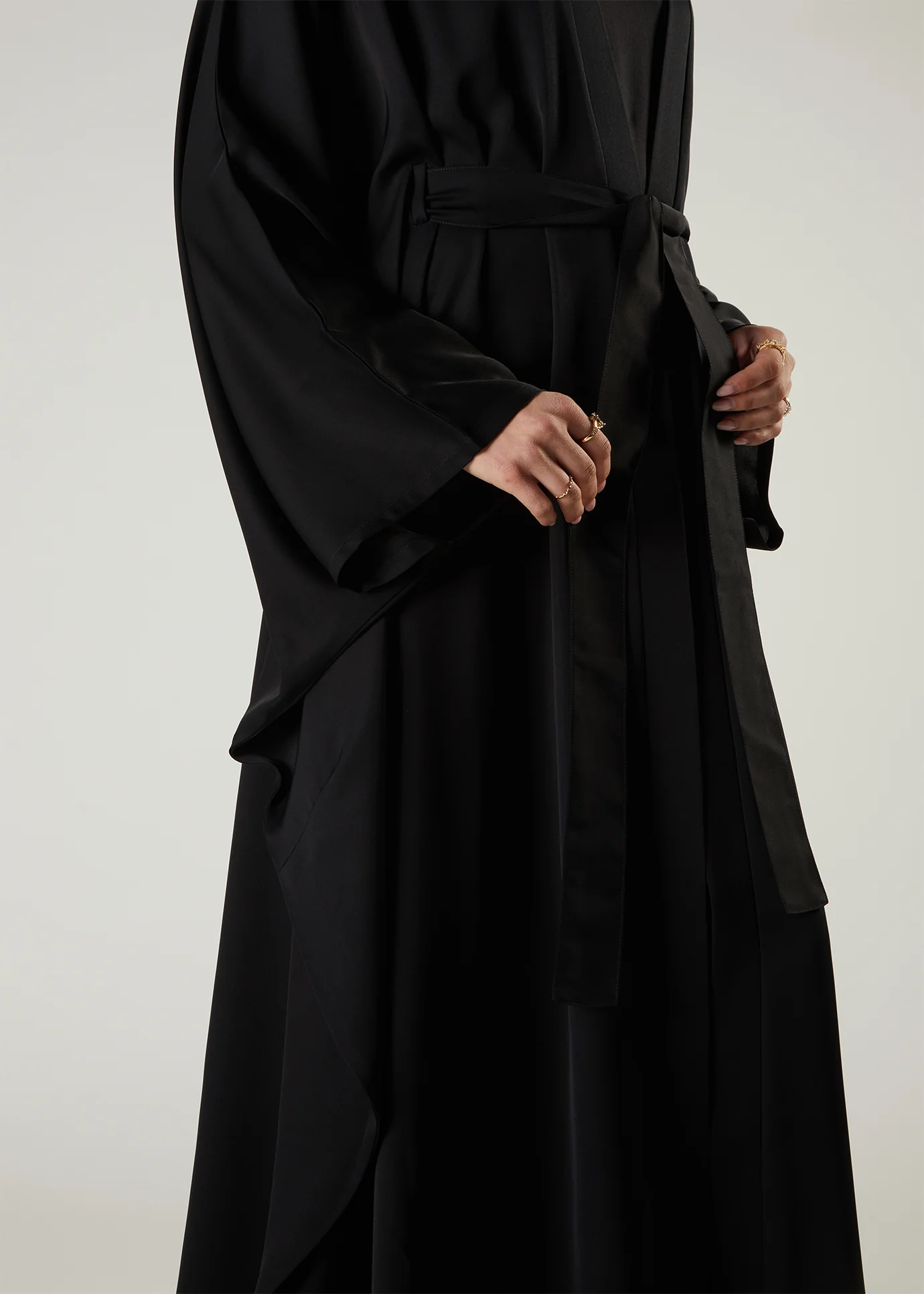 Floaty Kimono Black - Image 4