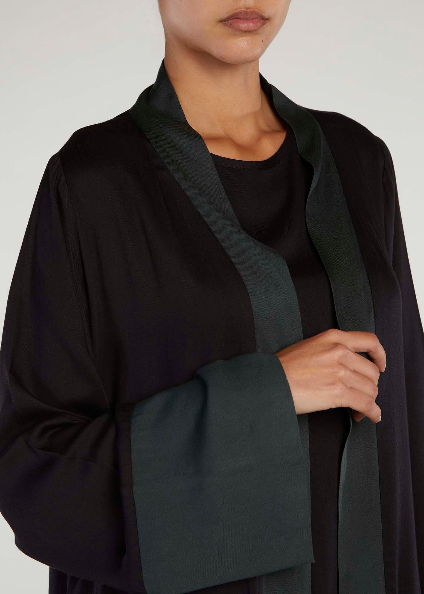 Full Slip Black Twill - Image 7