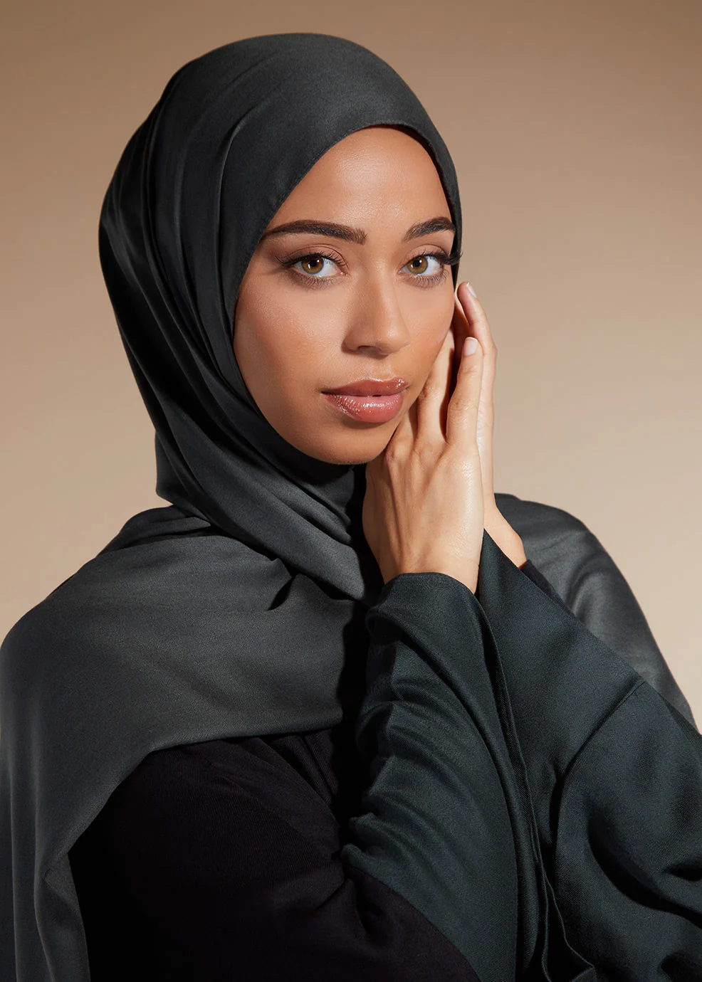 Full Slip Black Twill - Image 8