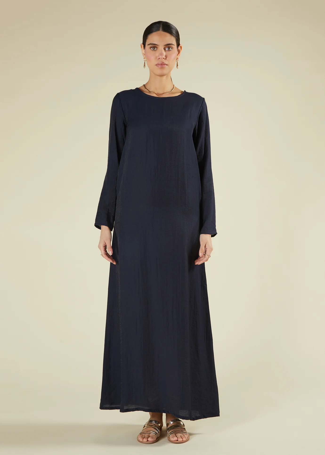 Full Slip Navy Twill