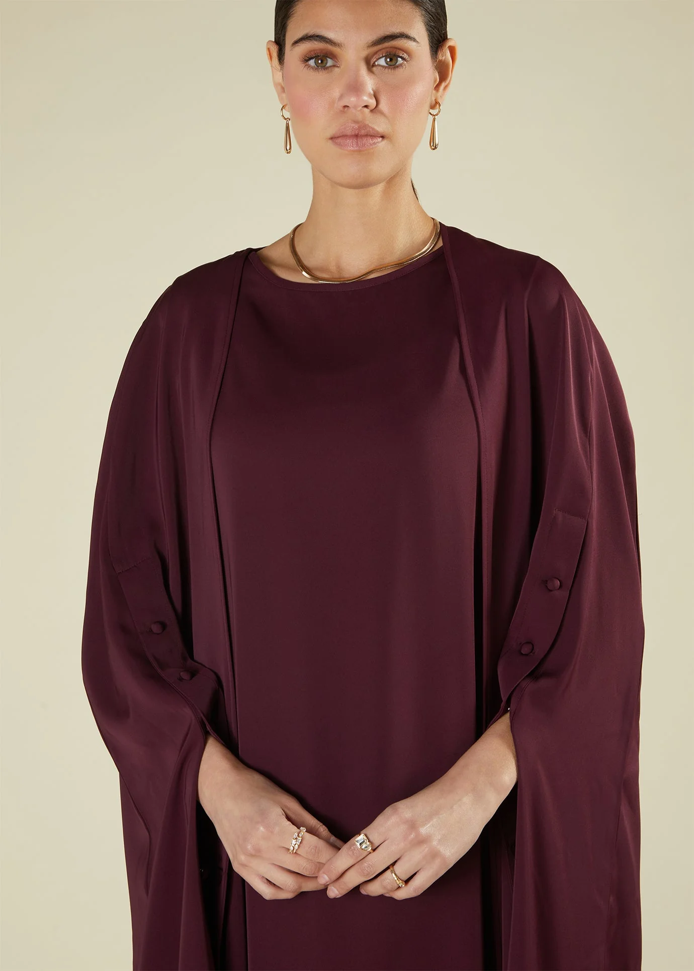 Lamia Open Kaftan Set - Image 5