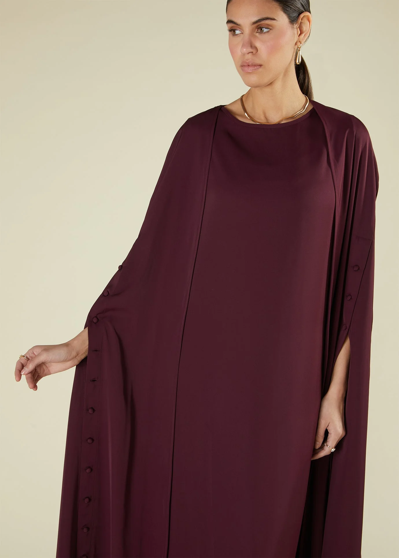 Lamia Open Kaftan Set - Image 6