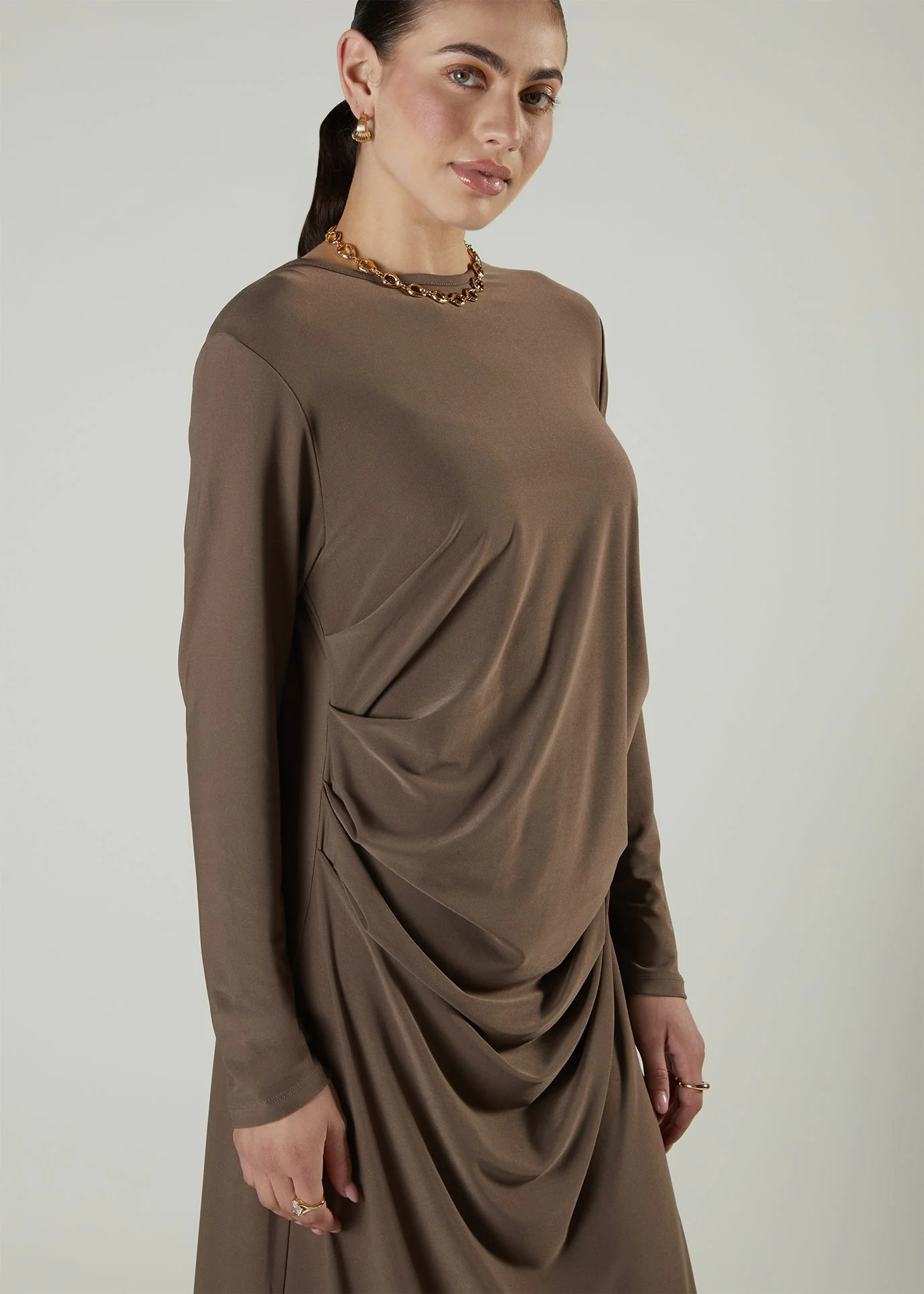 Layla Maxi Taupe - Image 4