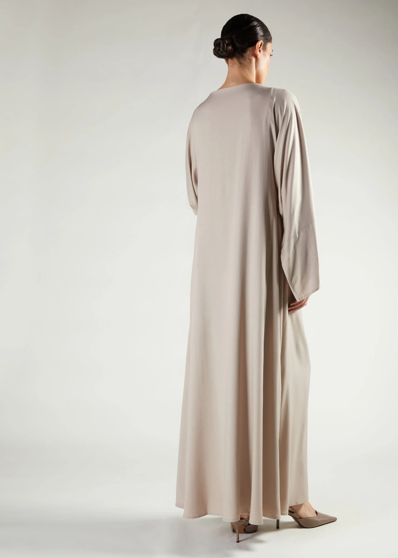 Loose Fit Abaya Cashmere - Image 2