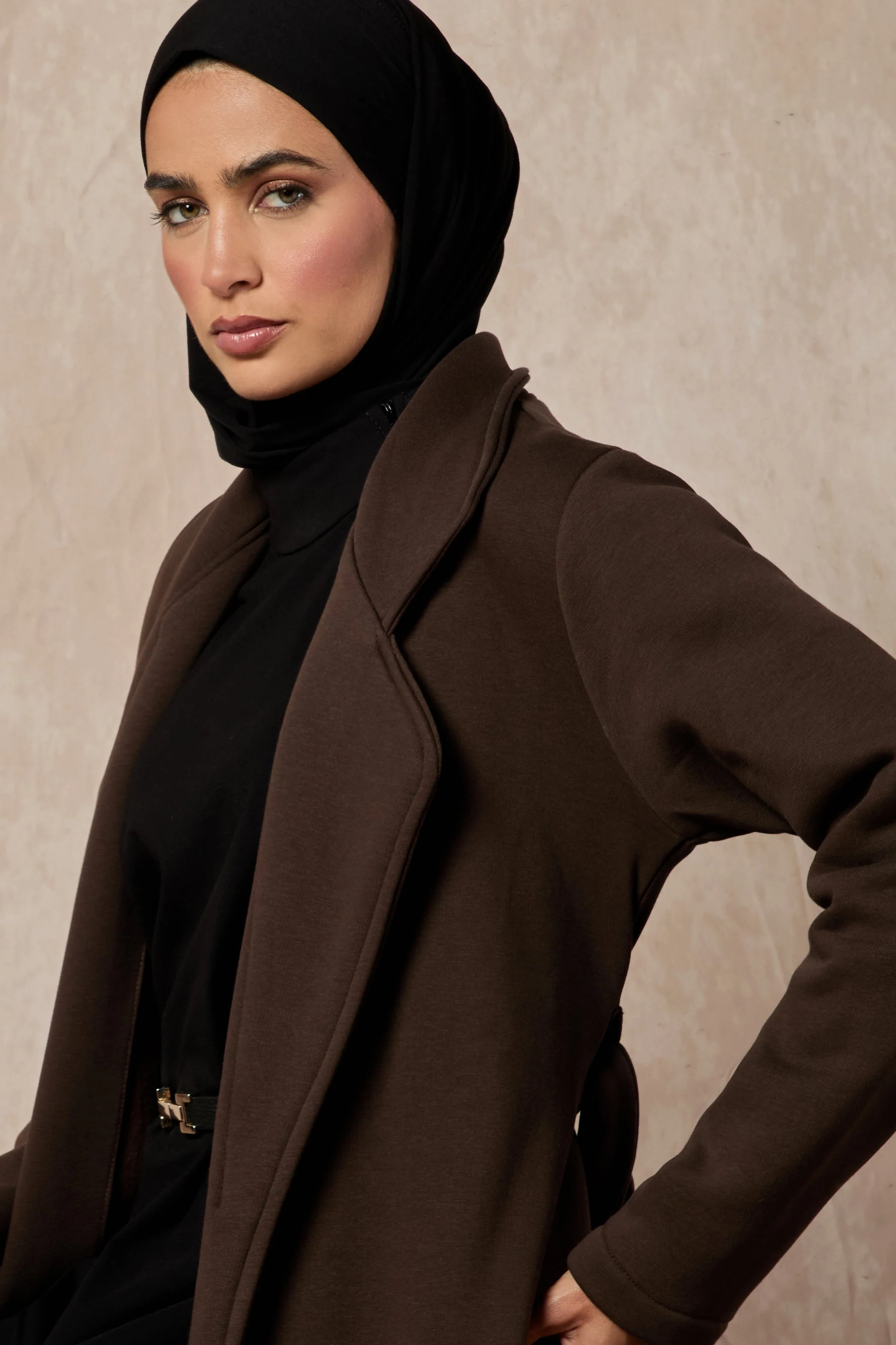 Mara Coat Dark Brown - Final Sale - Image 3