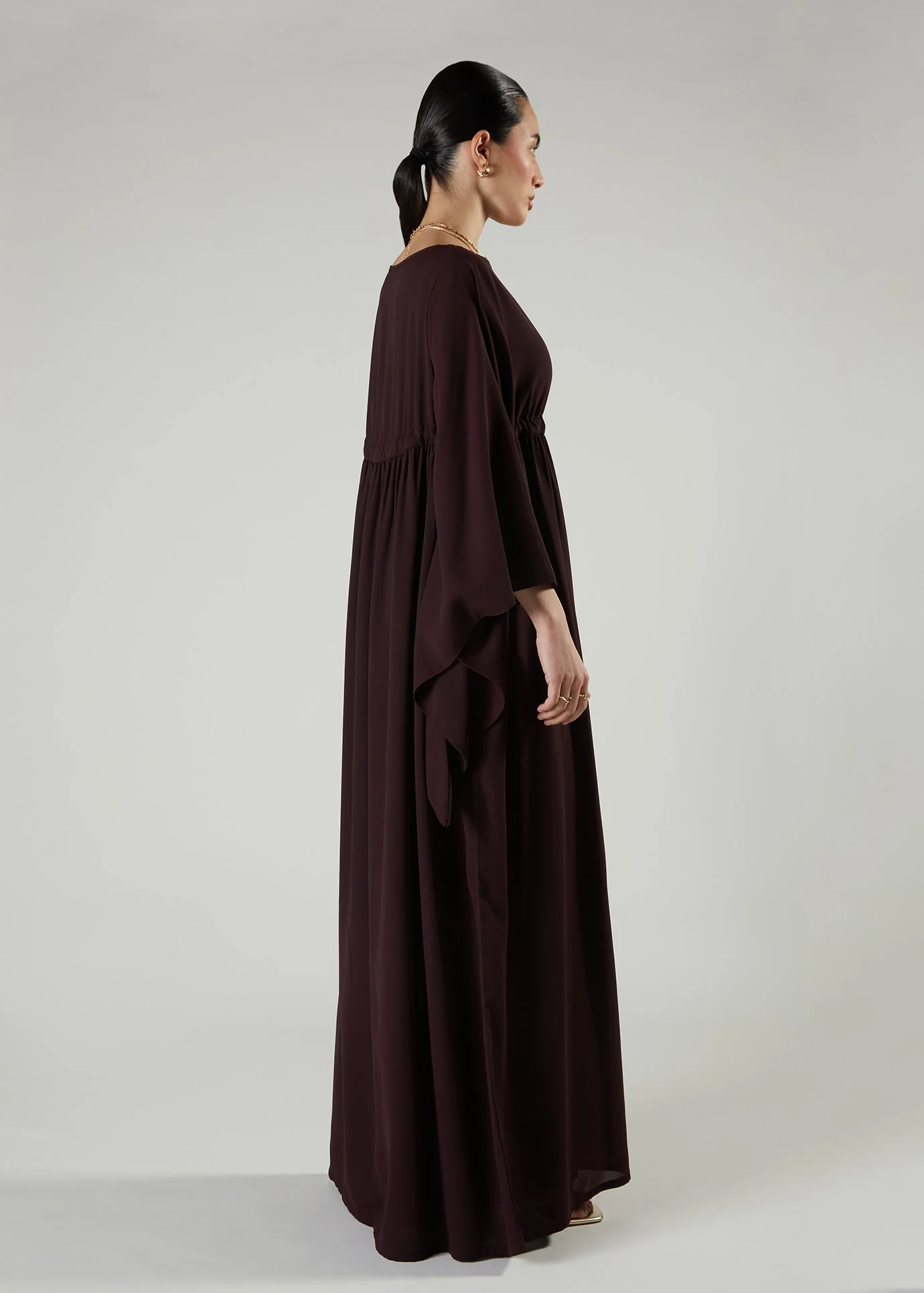 Mira Abaya Plum - Image 3