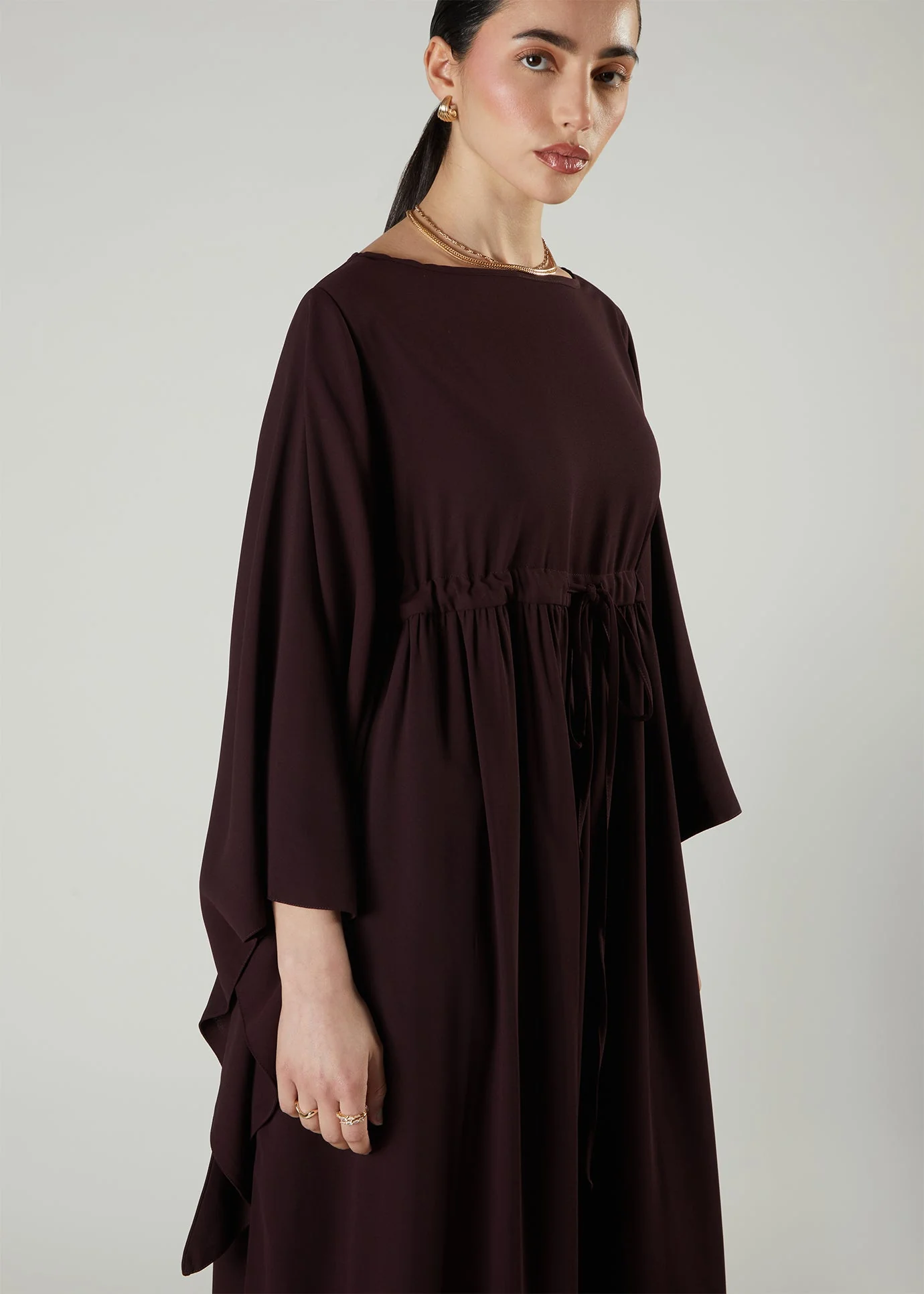 Mira Abaya Plum - Image 4