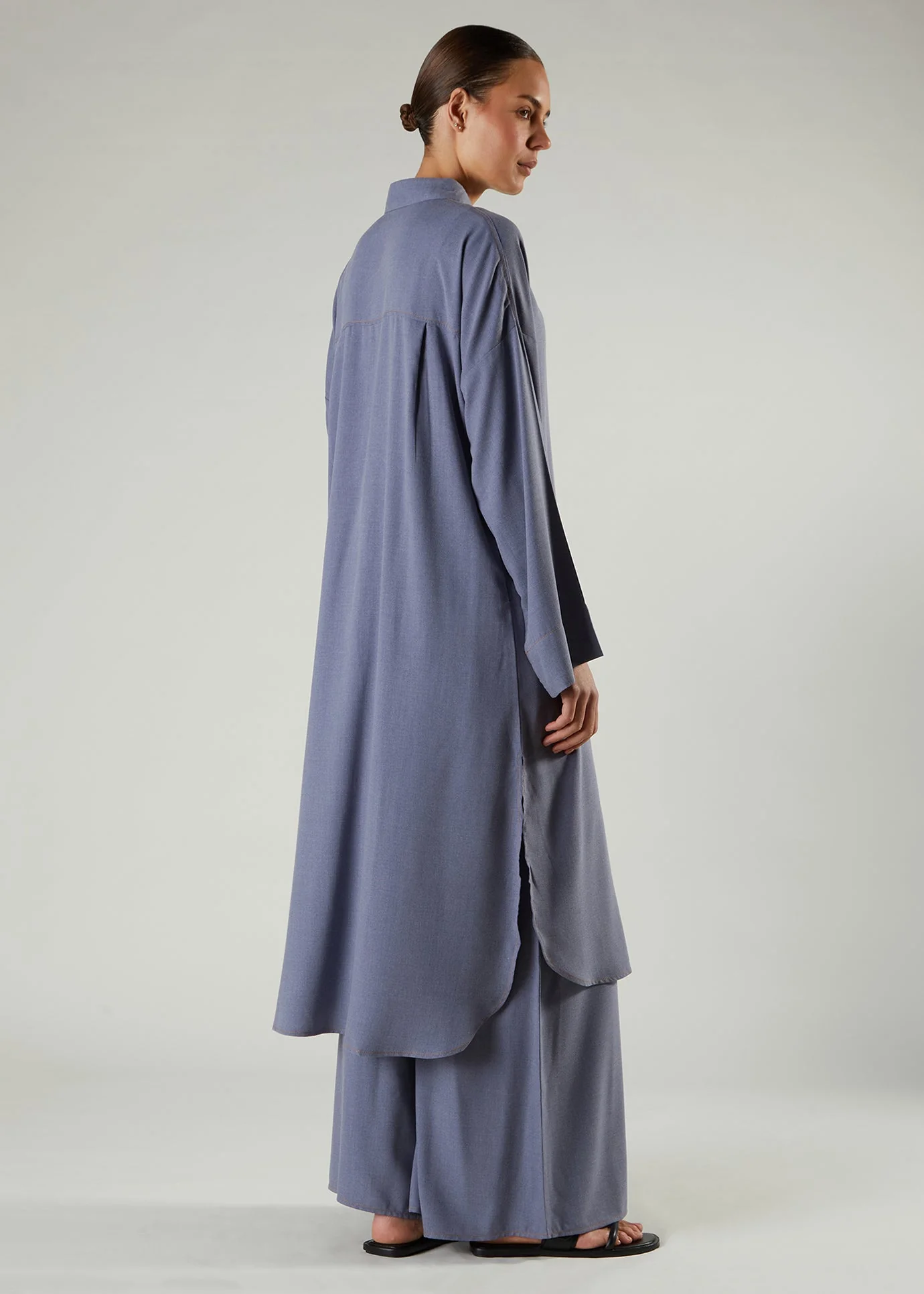 Oxford Blue Co-Ord Set - Image 3