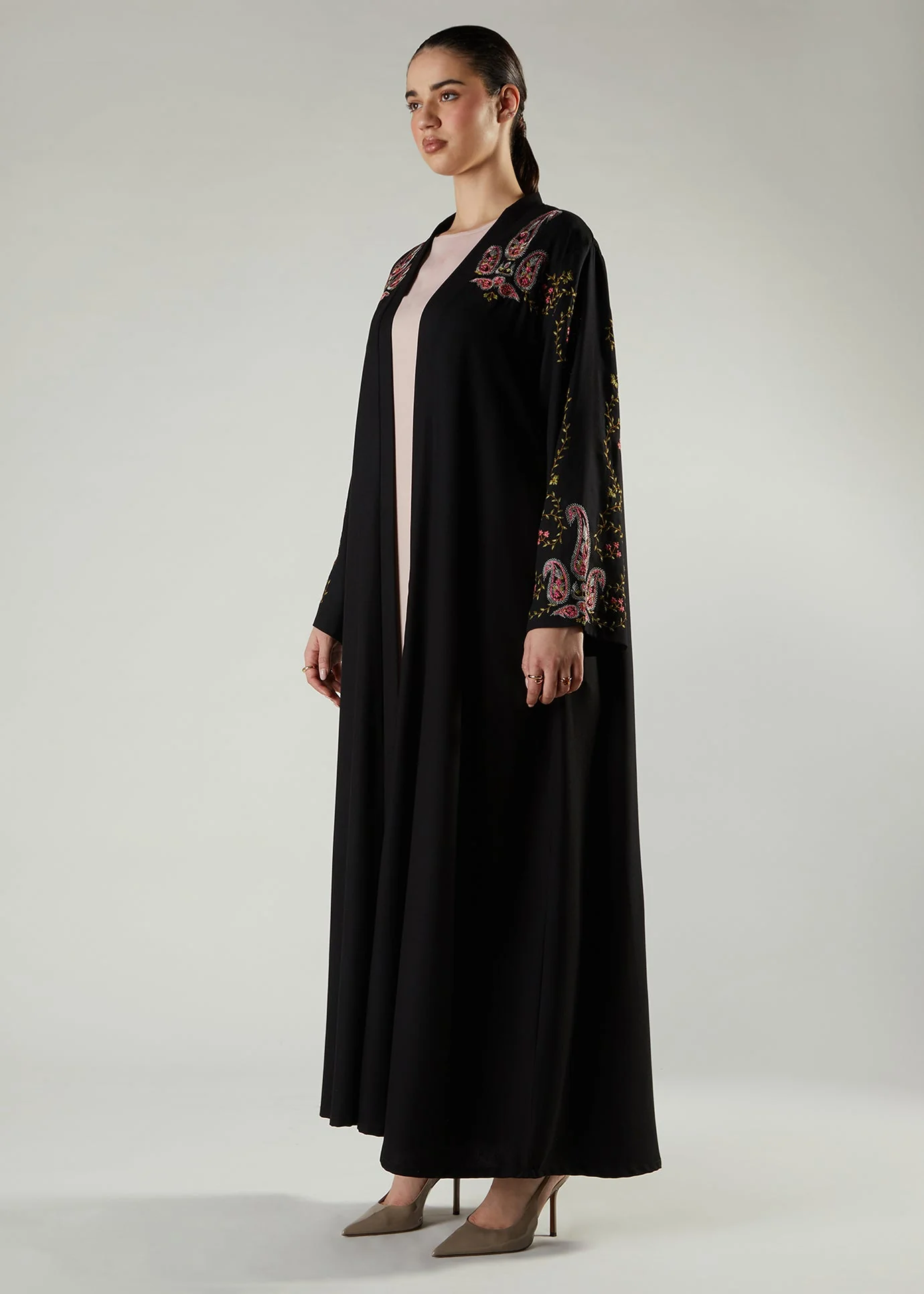 Pink Paisley Kimono - Image 2