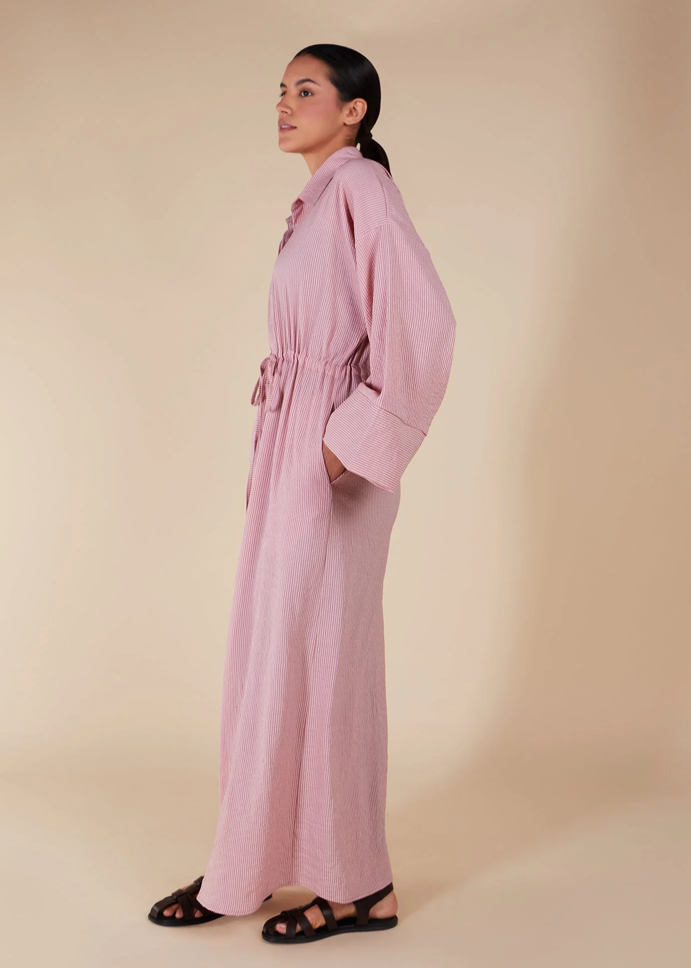Pink Rock Drawstring Maxi - Image 2