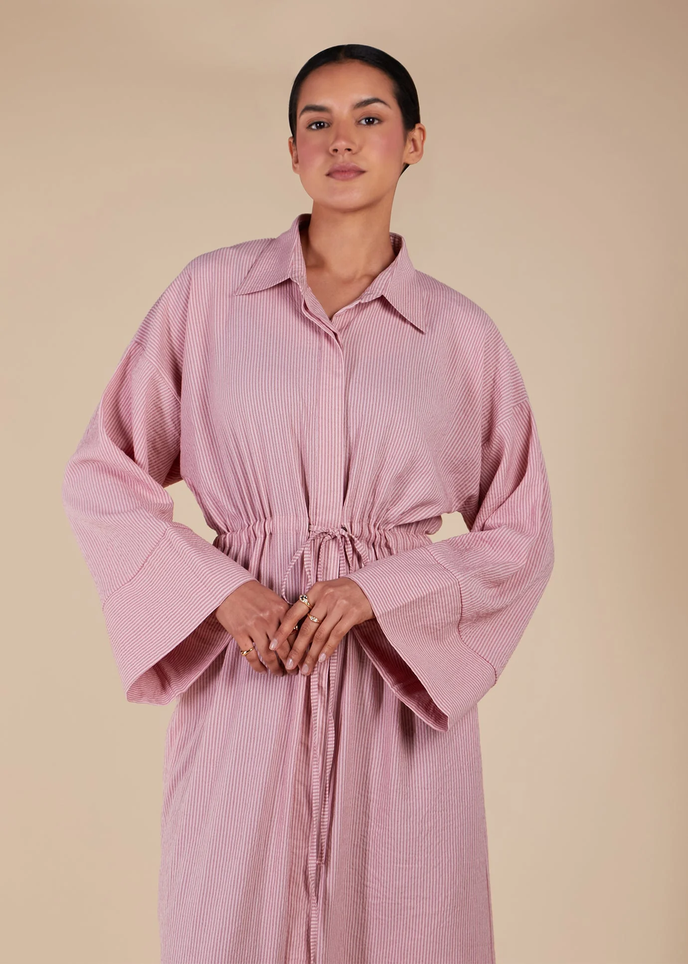 Pink Rock Drawstring Maxi - Image 4
