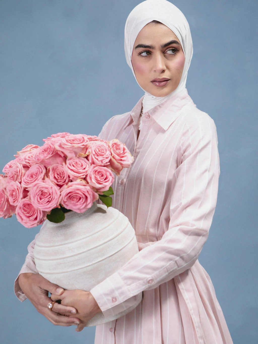 Pink Rock Shirted Maxi - Image 11