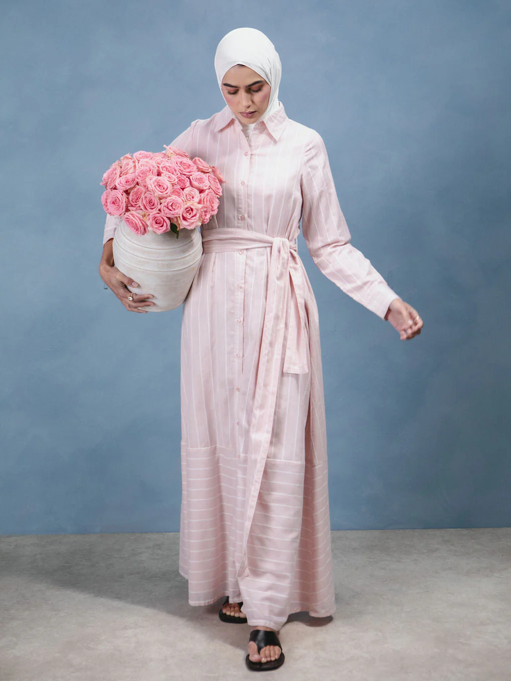 Pink Rock Shirted Maxi - Image 3