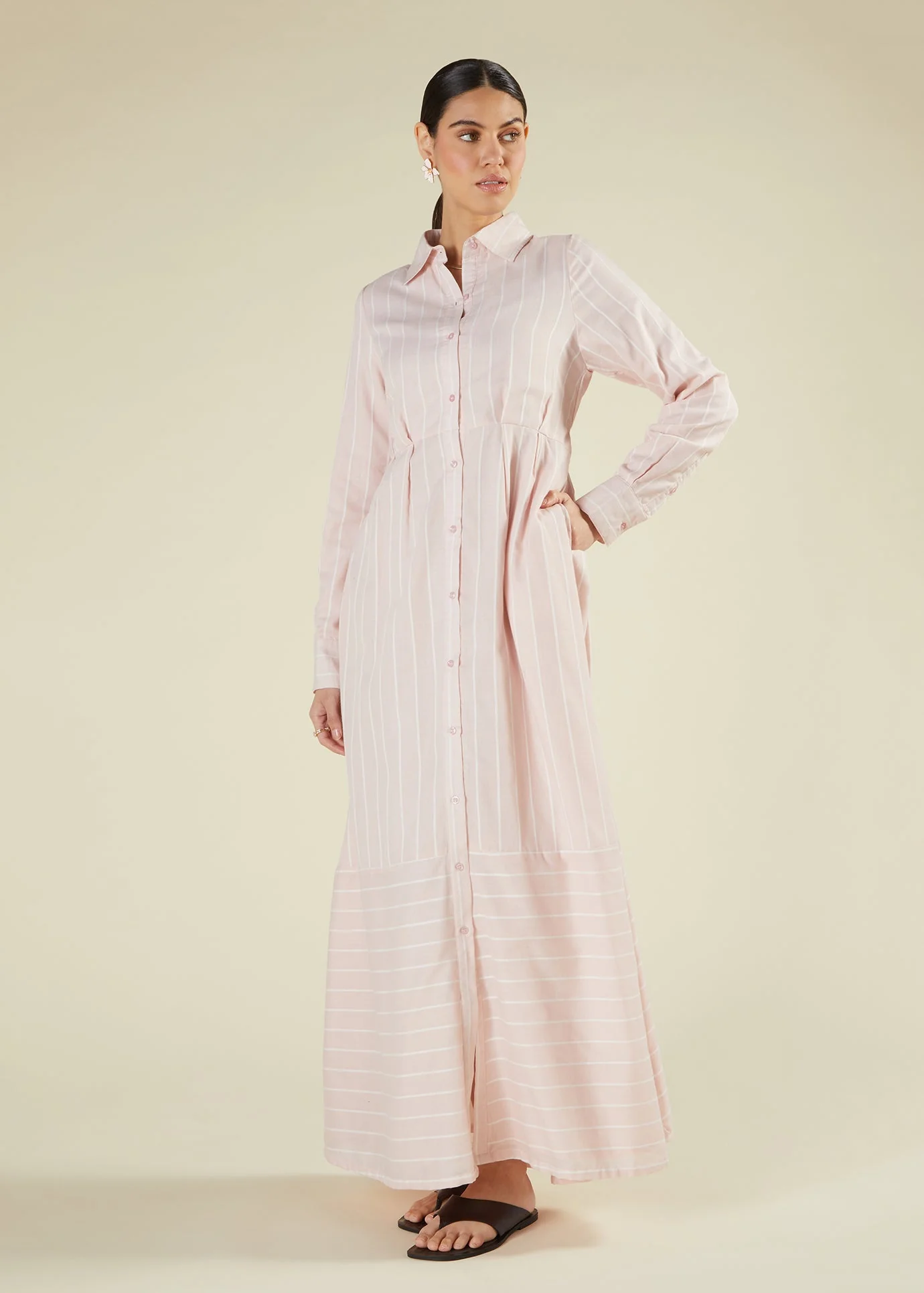 Pink Rock Shirted Maxi - Image 5