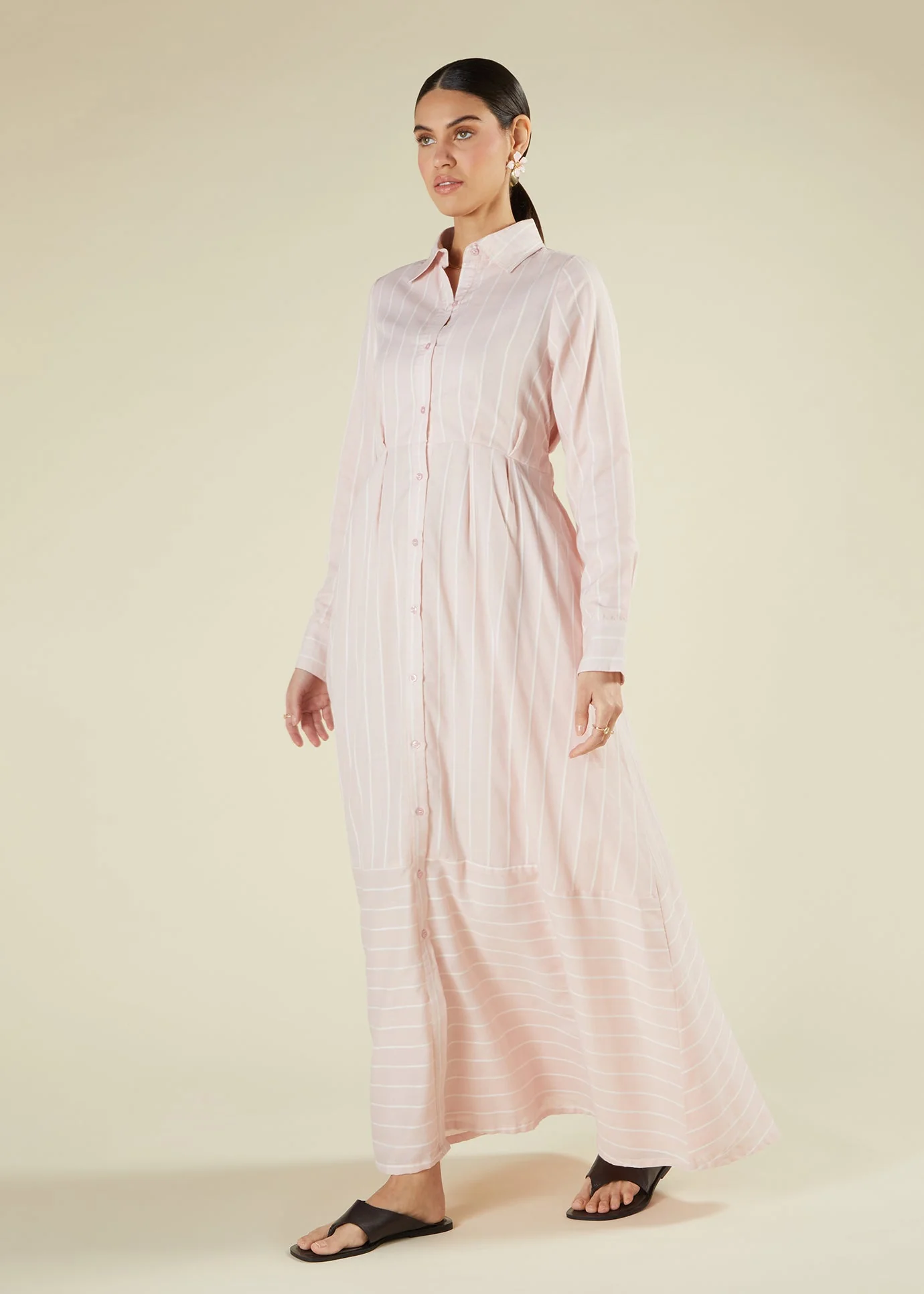Pink Rock Shirted Maxi - Image 7