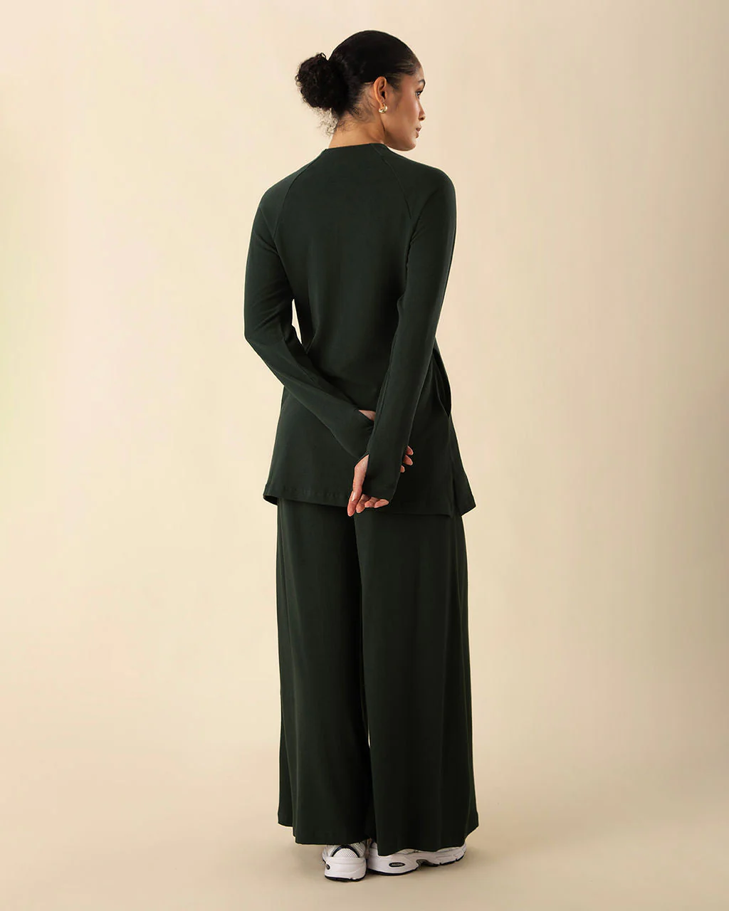 Polo Active Co-Ord Set Dark Green - Image 4