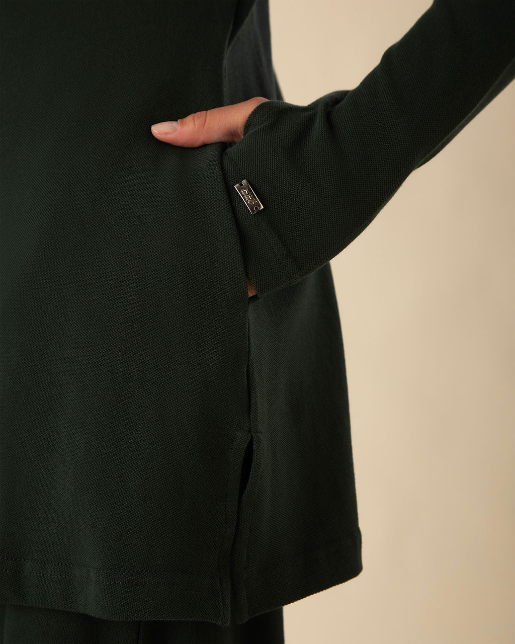 Polo Active Co-Ord Set Dark Green - Image 5