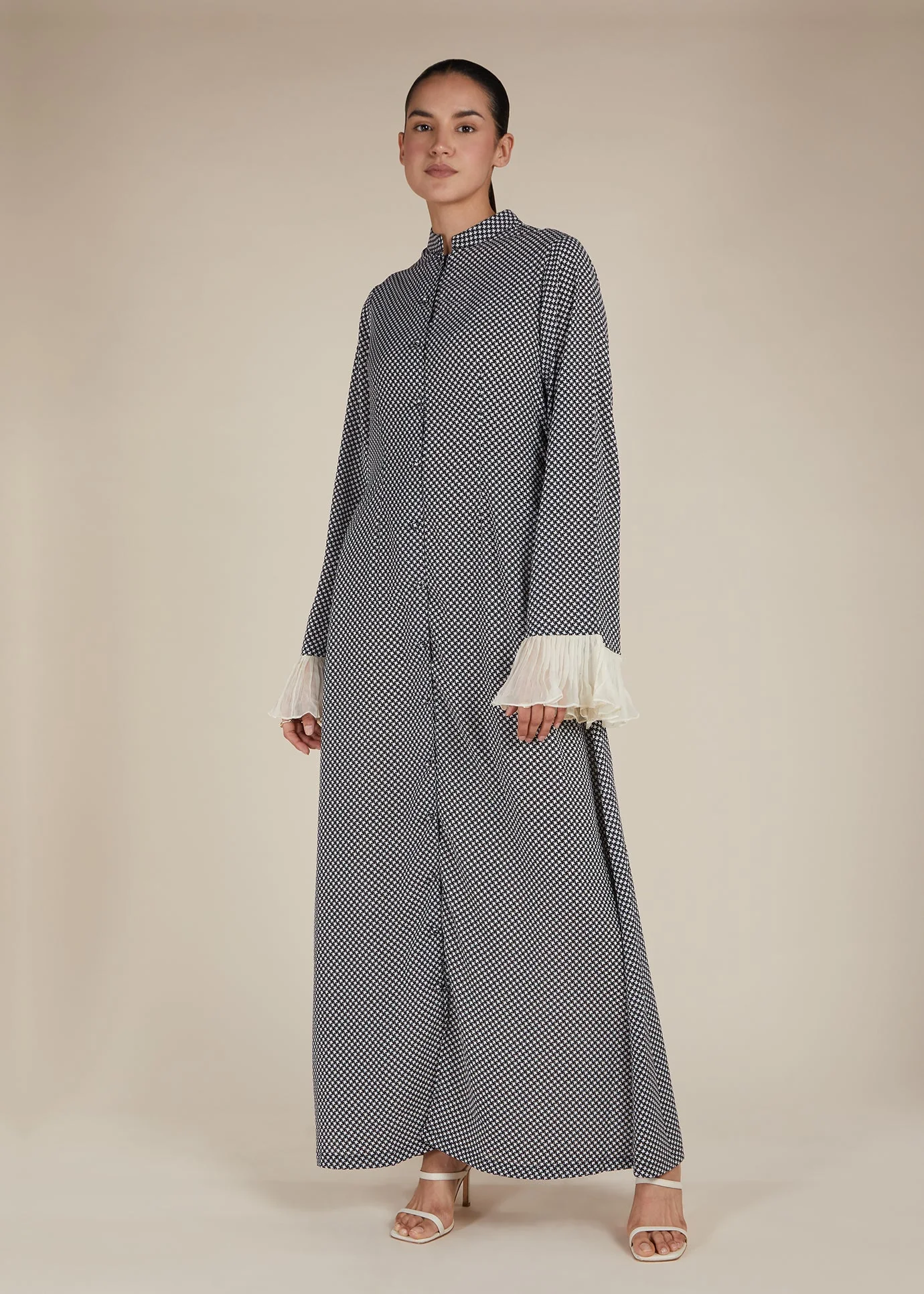 Ruffled Sleeve Maxi - Image 2