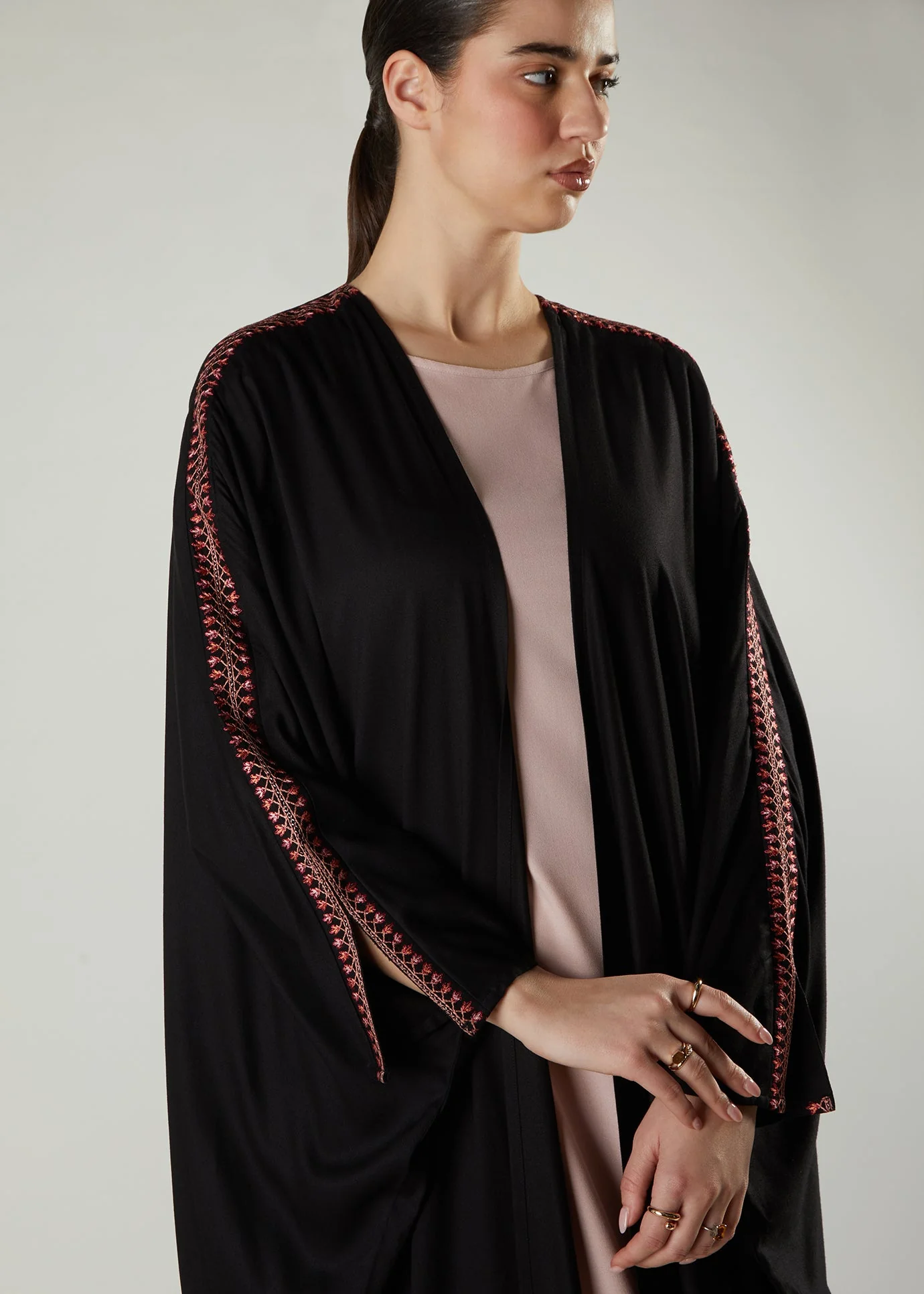 Saffron Open Abaya - Image 5
