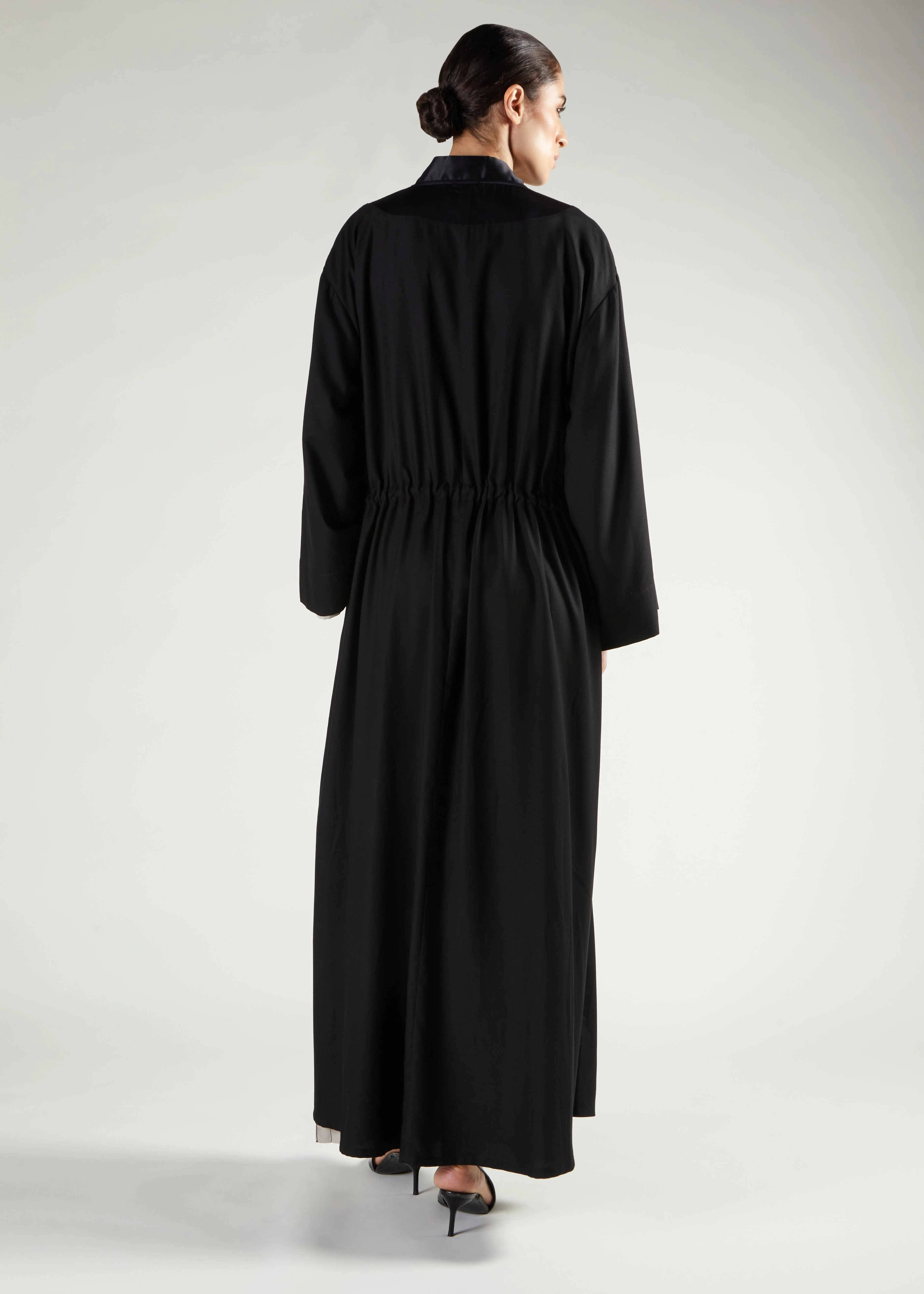 Satin Panel Kimono - Image 2