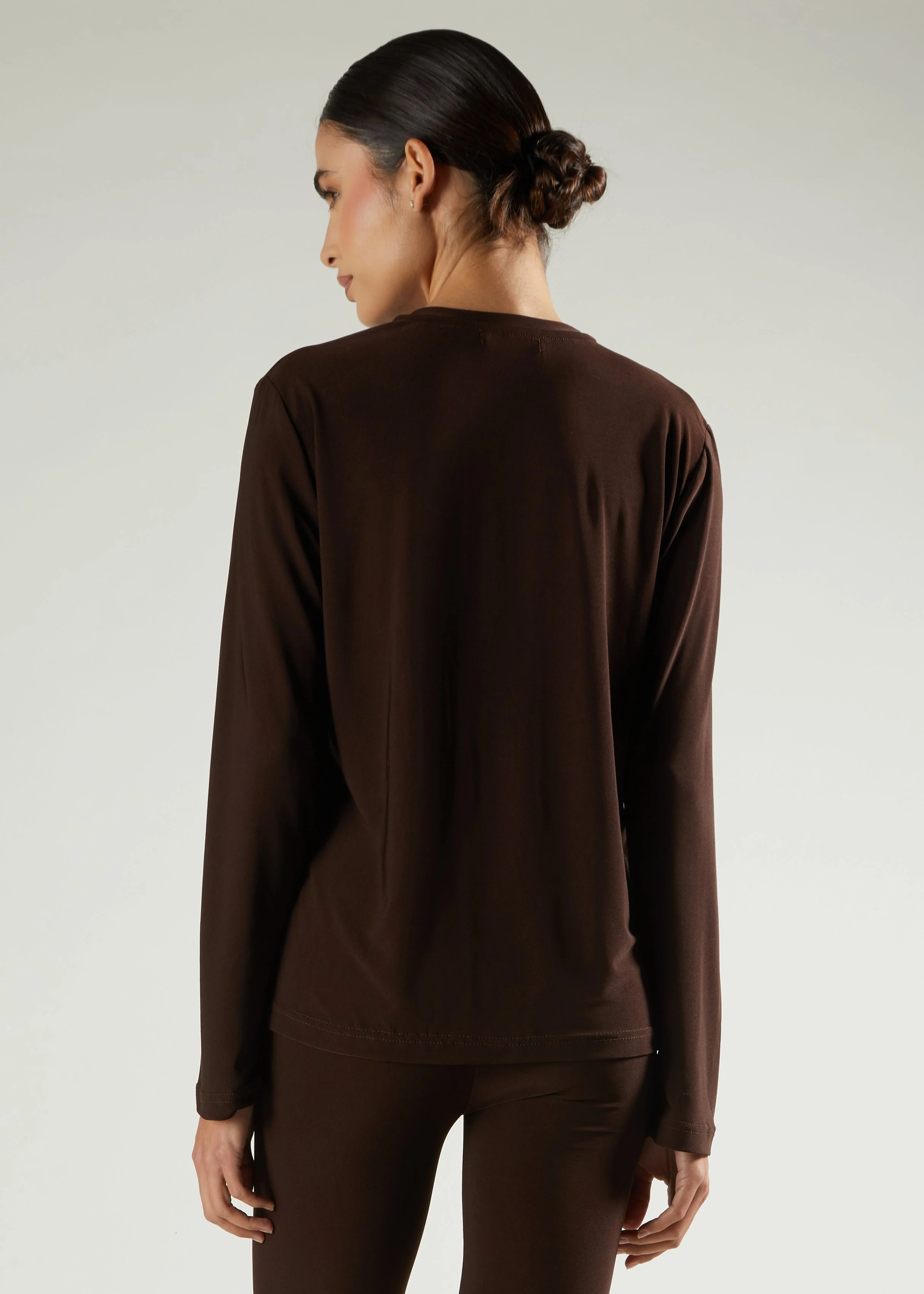 Second Skin Top Chocolate - Image 2