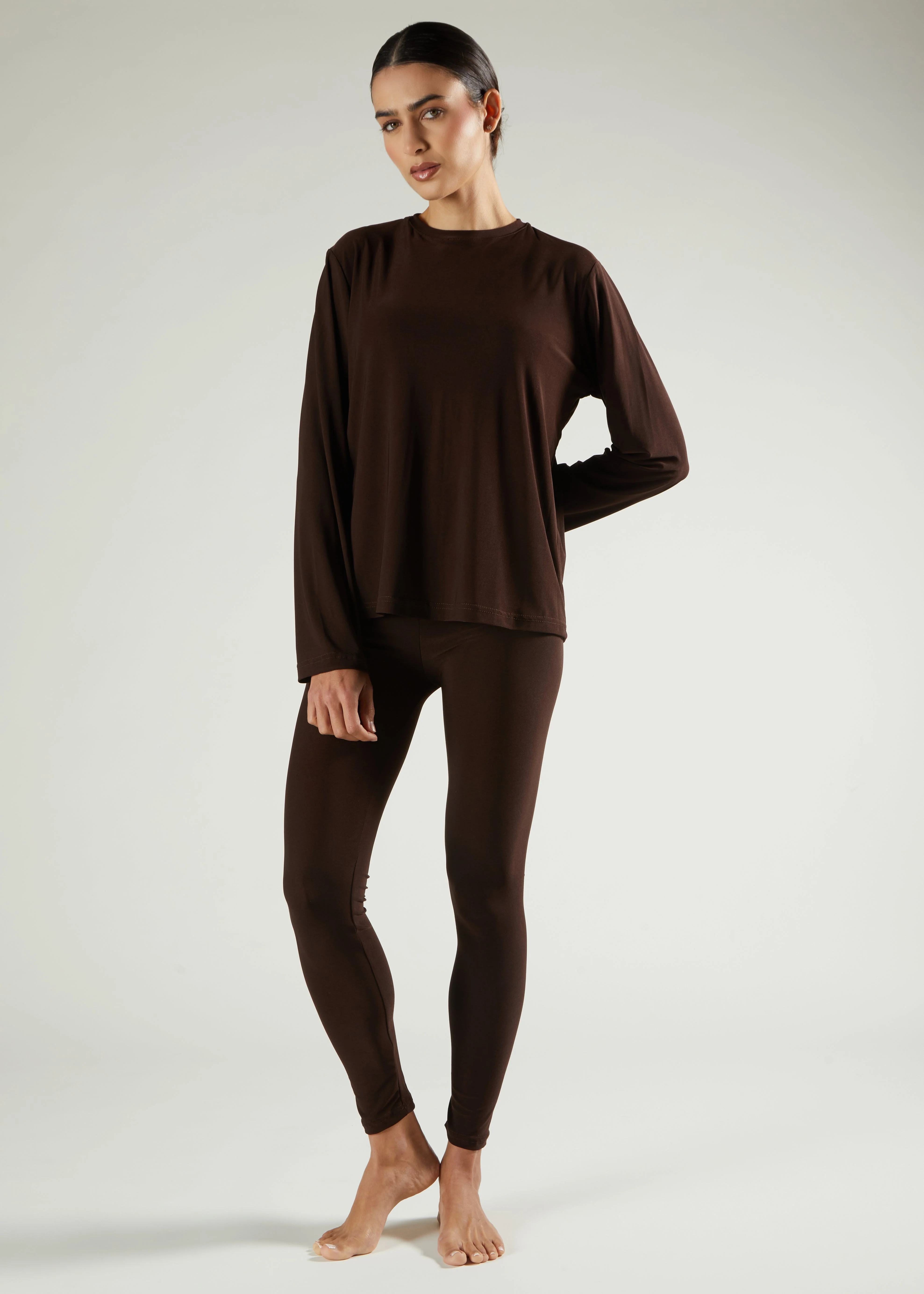 Second Skin Top Chocolate - Image 3