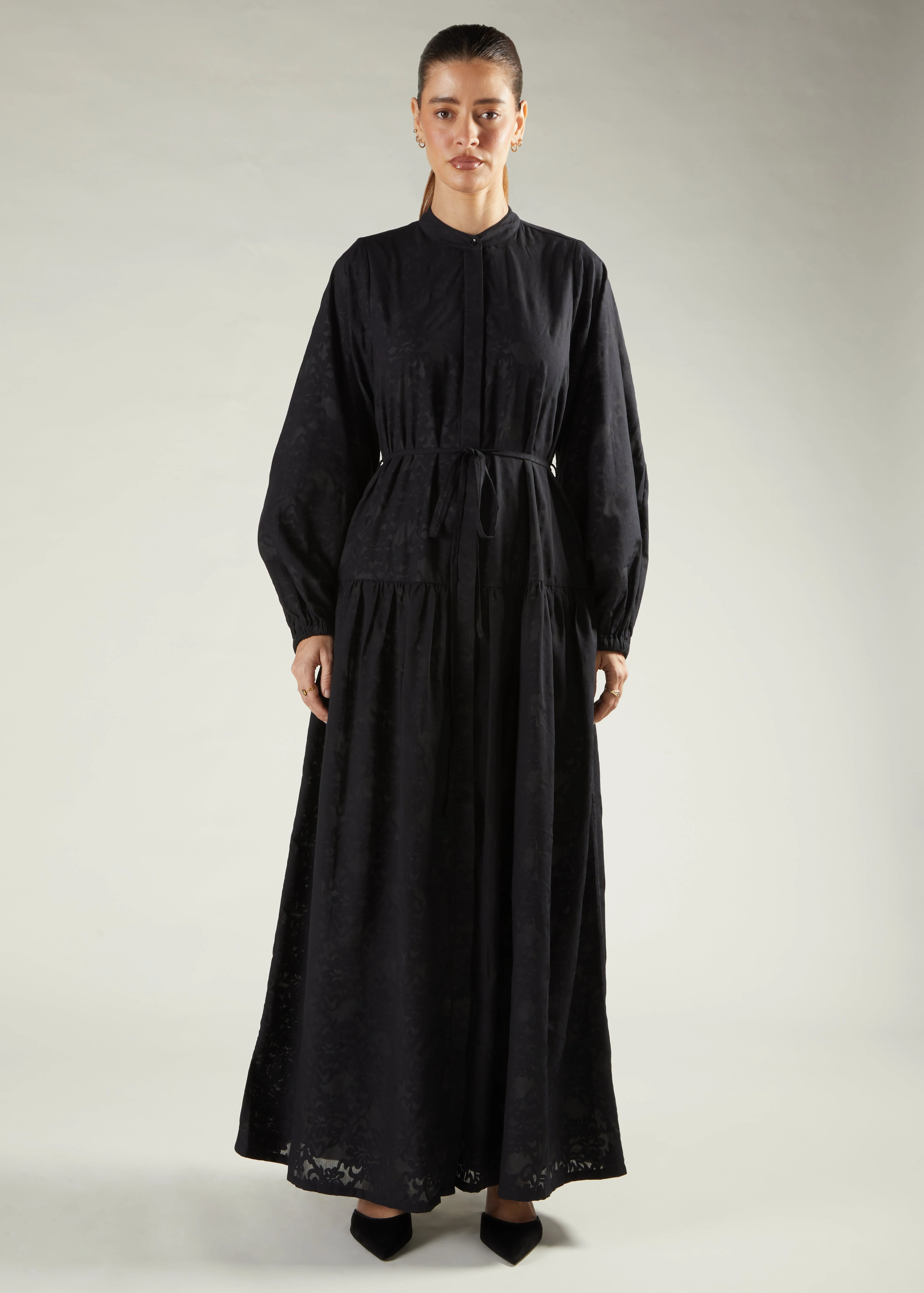 Shadow Print Maxi