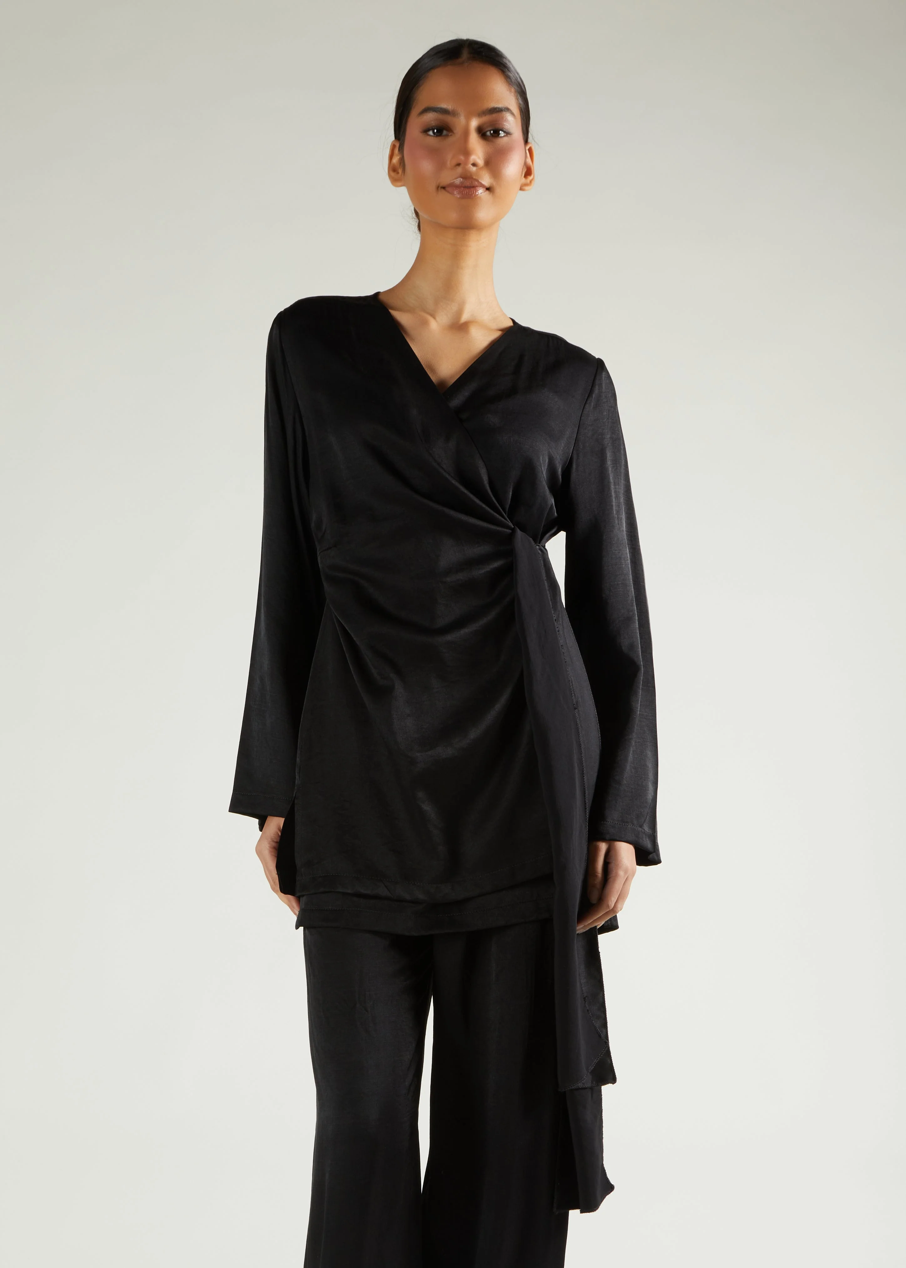 Side Tie Set Black - Image 3
