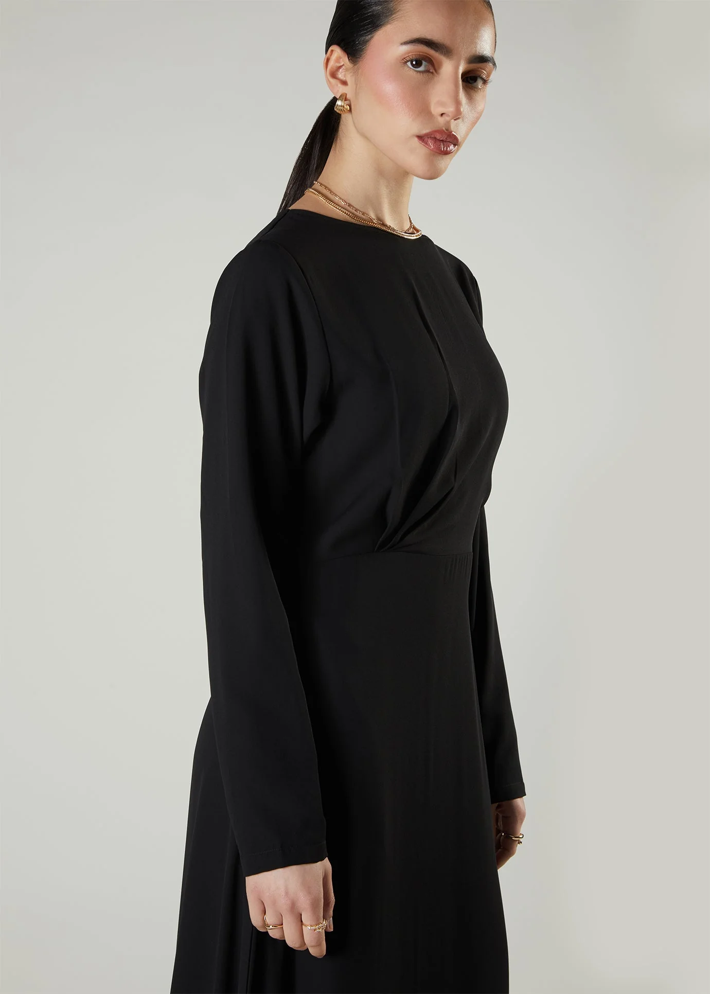 Side Twist Maxi Black - Image 4