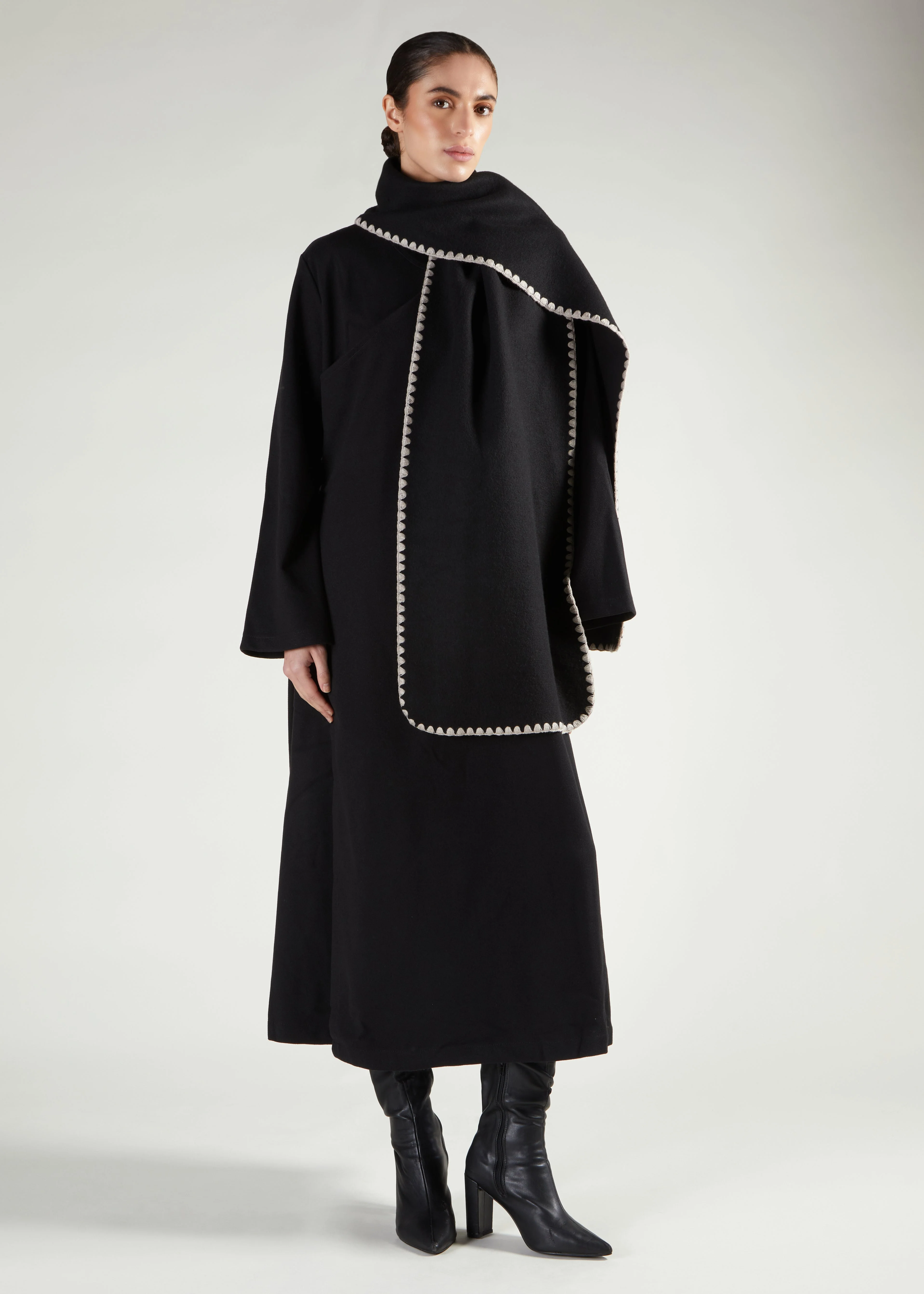 Side Wrap Abaya - Image 2